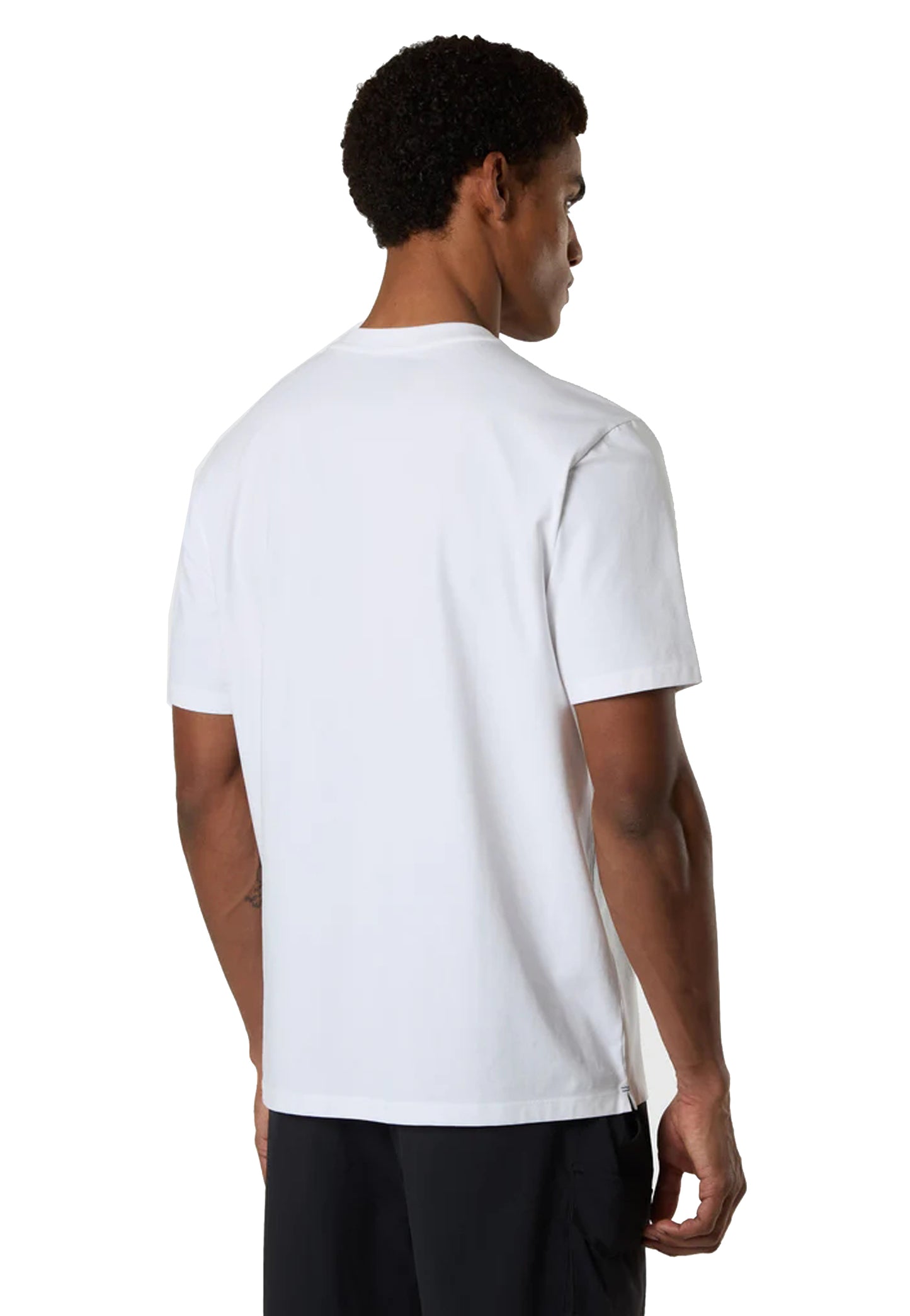T-shirt girocollo bianca logo North Tech North Sails P26 693156 01010101 NORTH SAILS 
