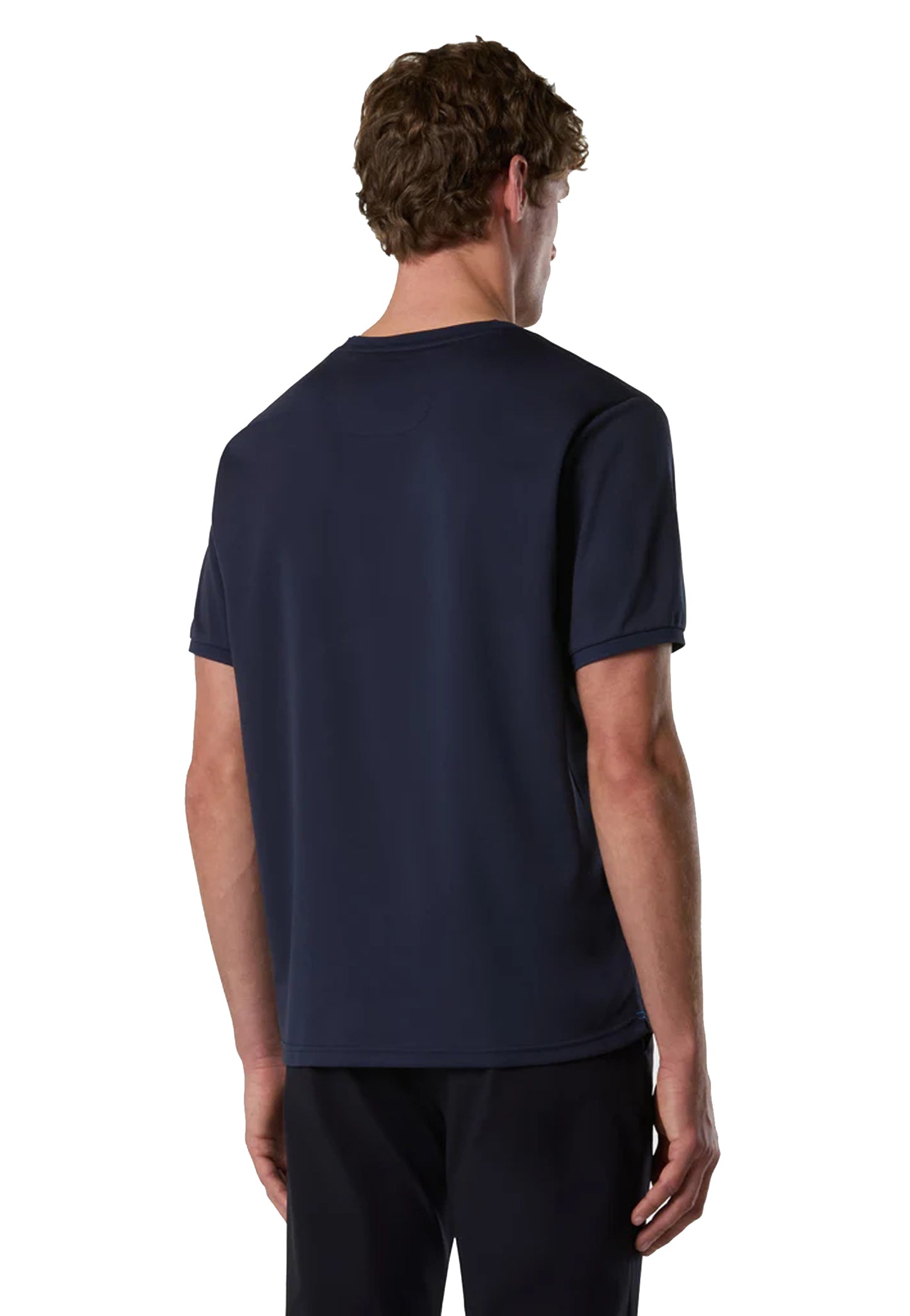 T-shirt girocollo blu tecnica Collmax traspirante North Sails P26 693157 08020802 NORTH SAILS 
