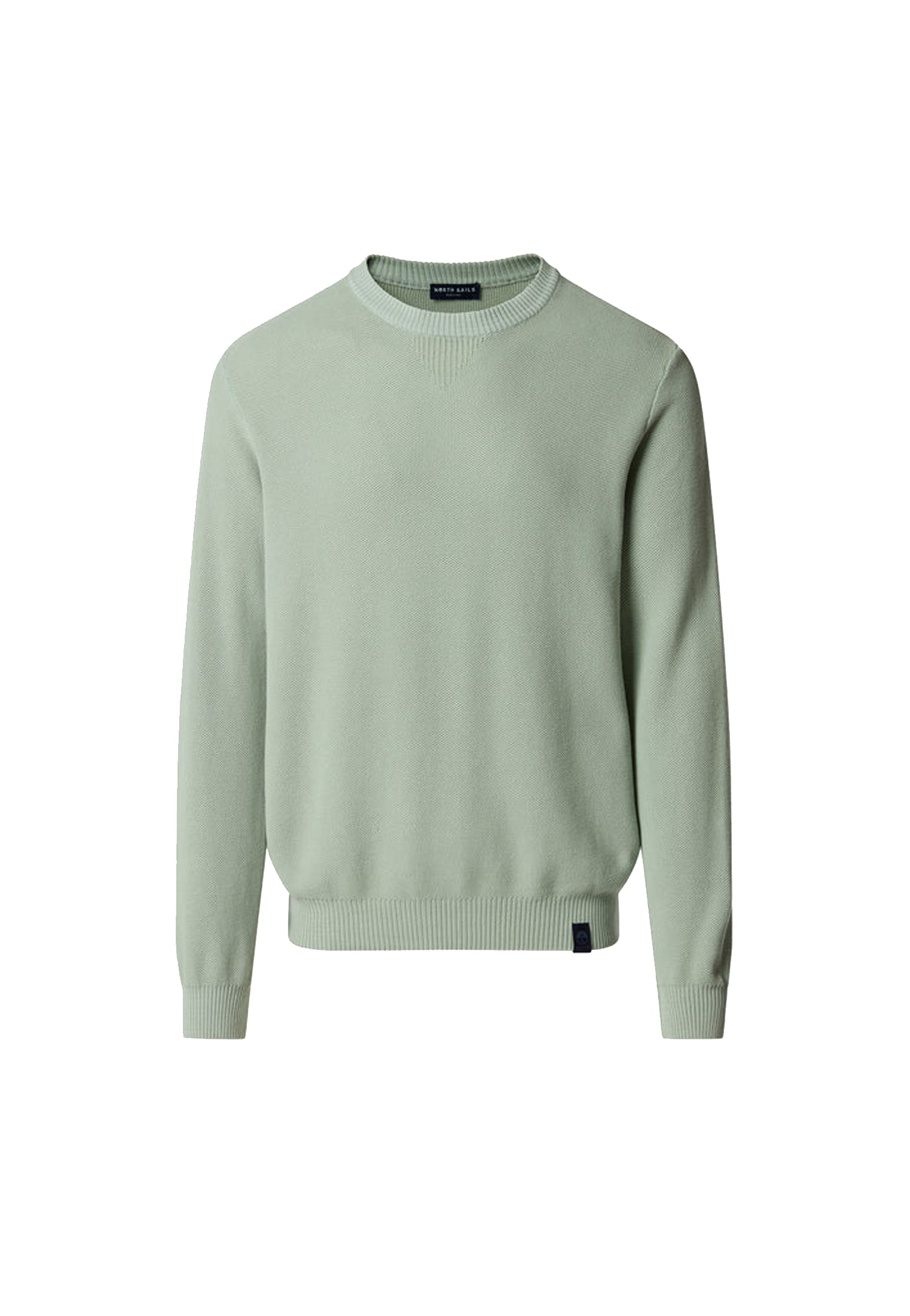 Maglia leggera verde girocollo cotone North Sails P26 699231 04280428 NORTH SAILS 