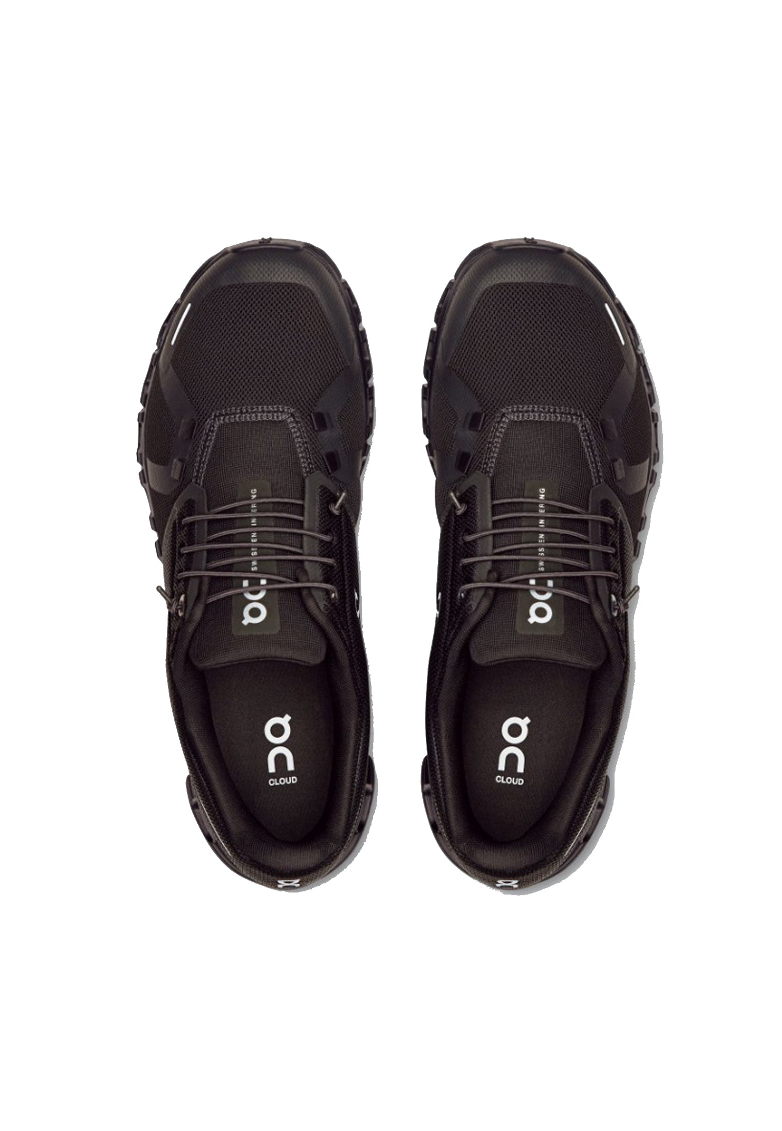 Scarpe sportive nere Cloud 6 P26 3MF10071043 BLACK BLACKBLACK BLACK ON 