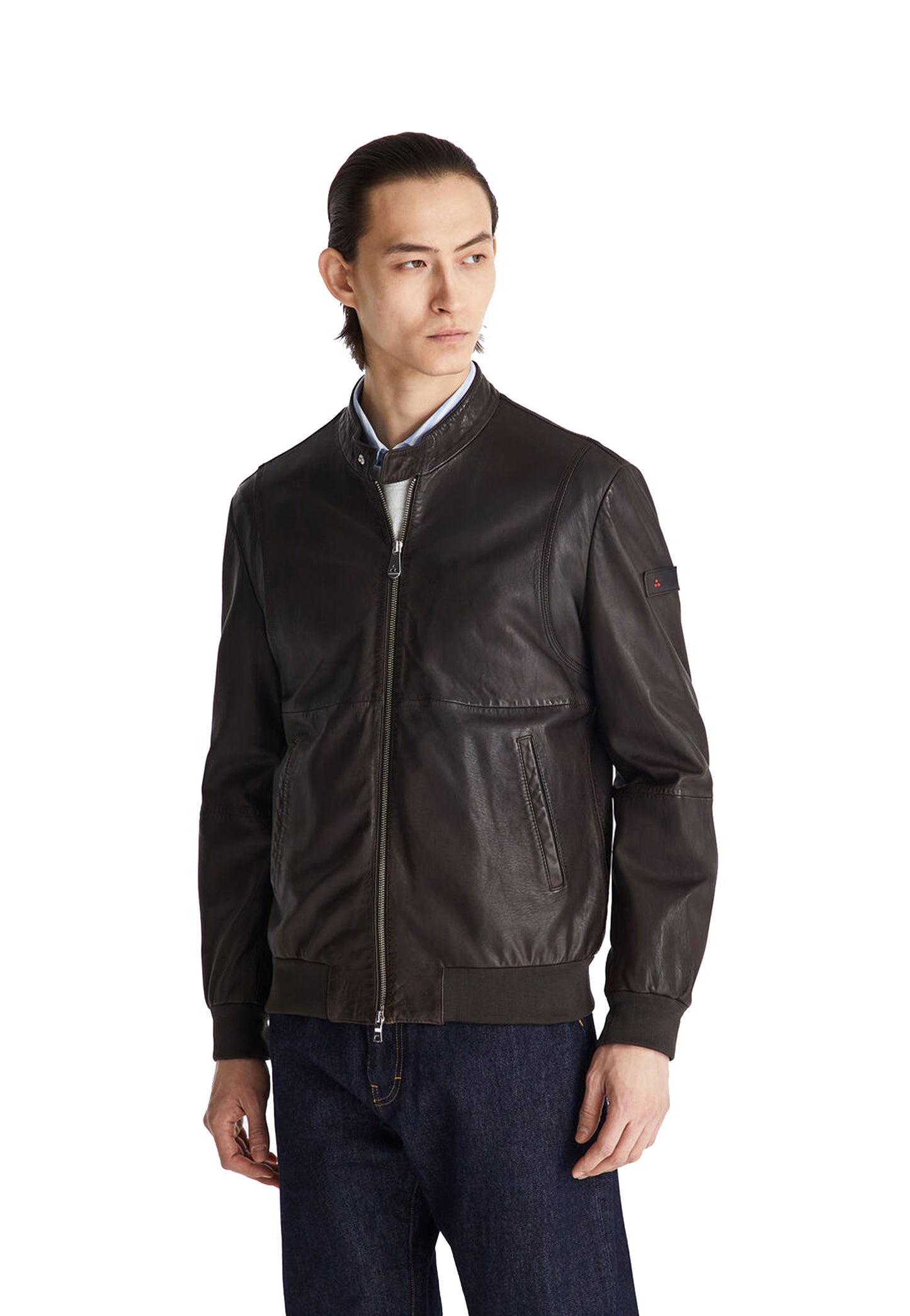 Giacca bomber marrone pelle Peuterey P26 PEU5413 99012334 807 PEUTEREY 