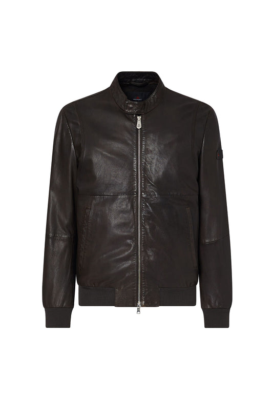 Giacca bomber marrone pelle Peuterey P26 PEU5413 99012334 807 PEUTEREY 