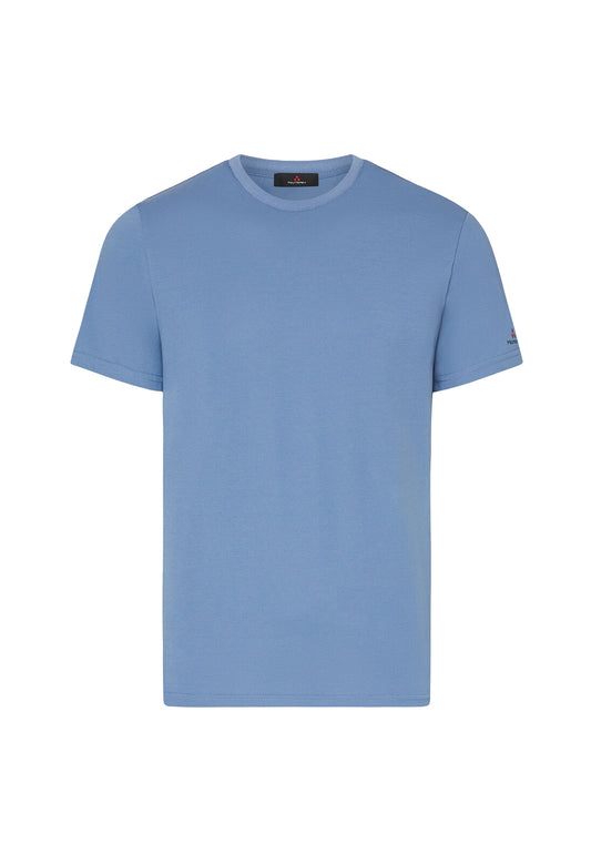 T-shirt girocollo cotone blu Zole Peuterey P26 PEU5470 99012182 258258 PEUTEREY 