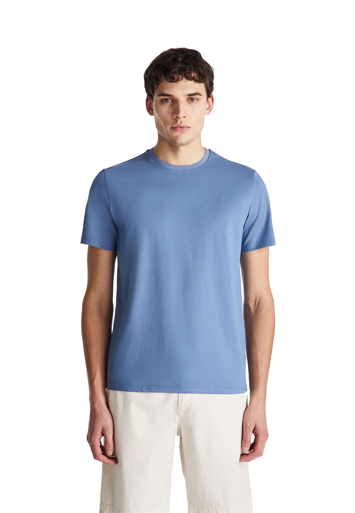 T-shirt girocollo cotone blu Zole Peuterey P26 PEU5470 99012182 258258 PEUTEREY 