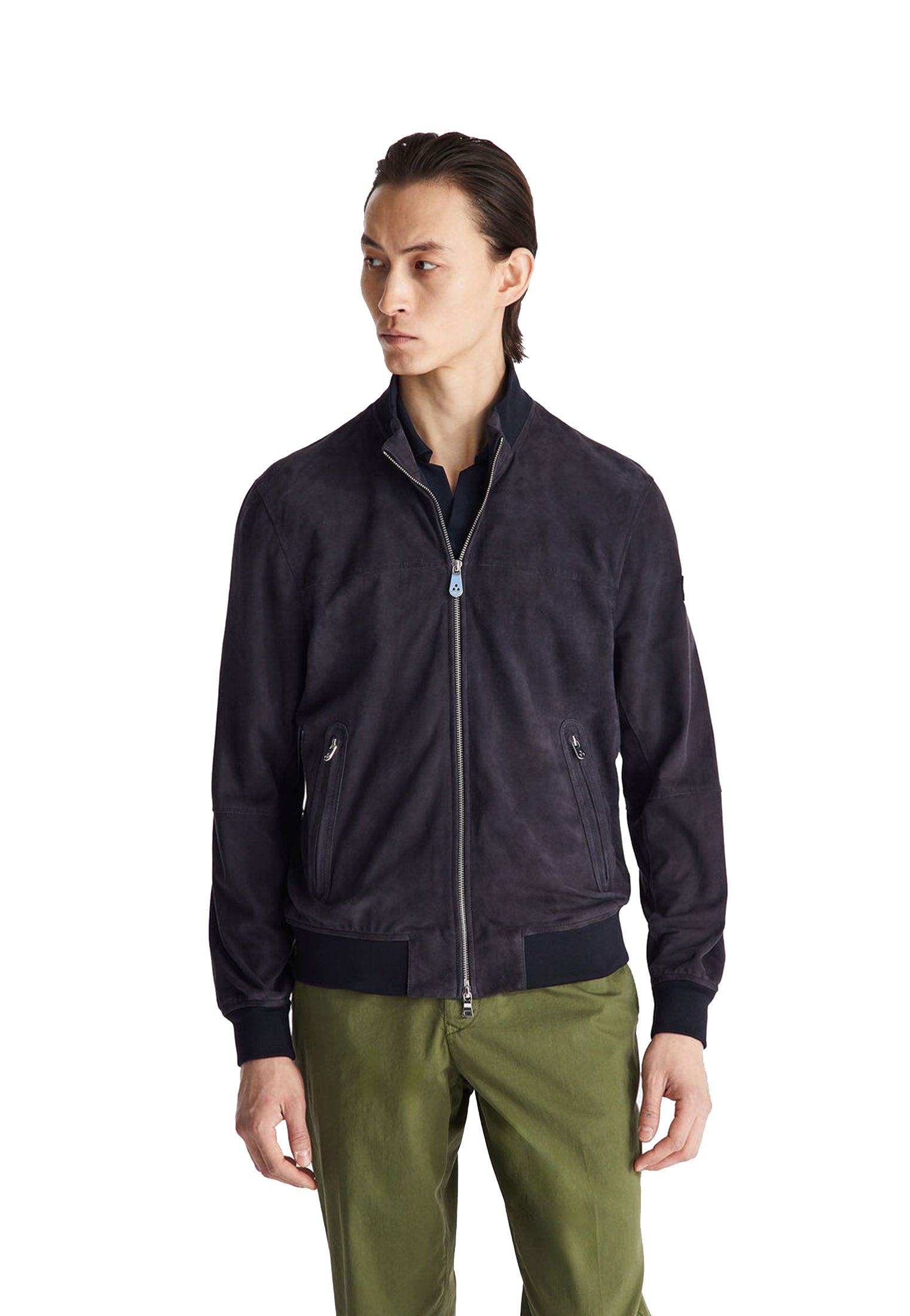 Giacca pelle scamosciata blu Sands Peuterey P26 PEU5743 99012407 215215 PEUTEREY 