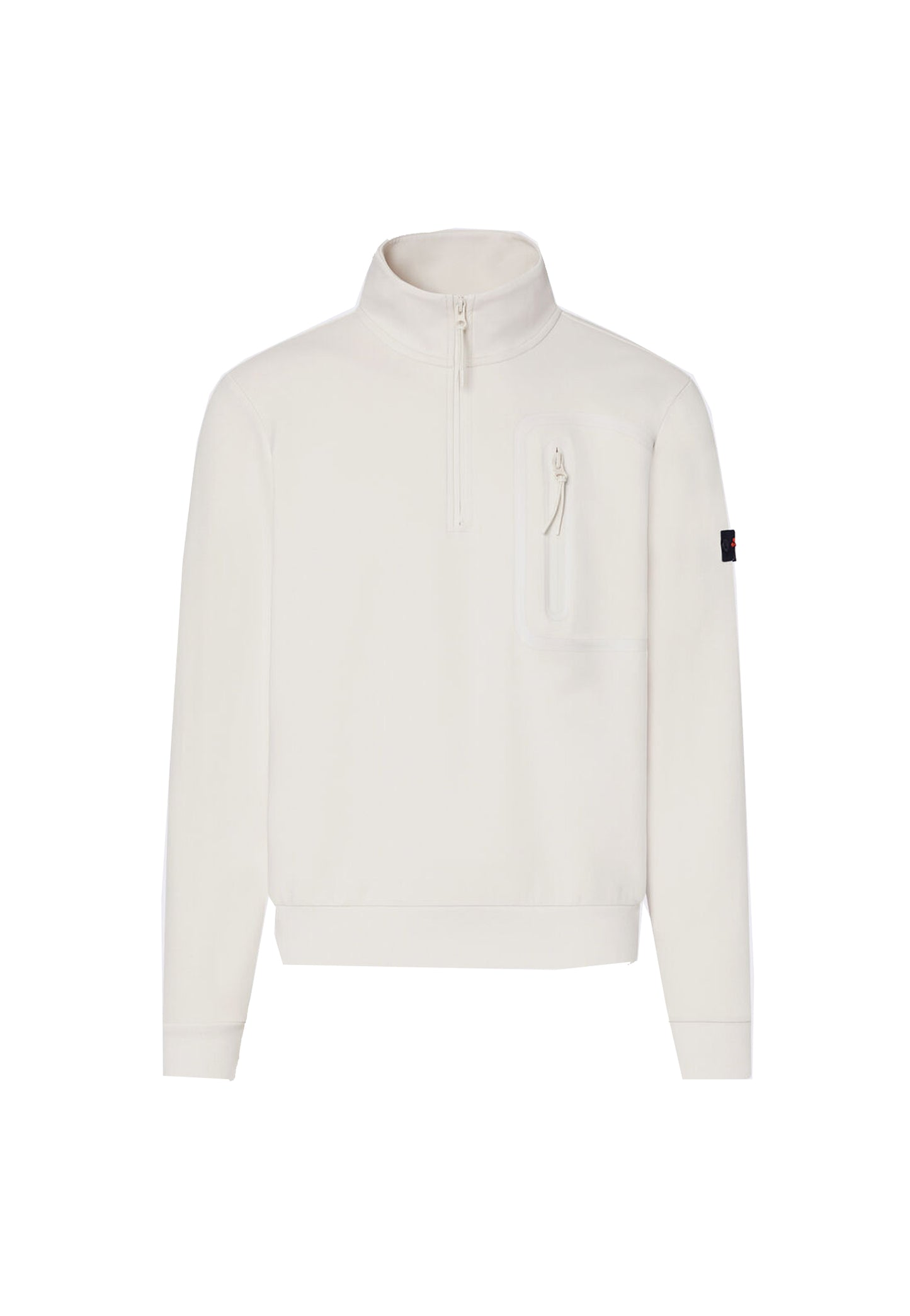 Felpa con collo a lupetto mezza zip panna Kent Peuterey P26 PEU5798 99012177 729729 PEUTEREY 