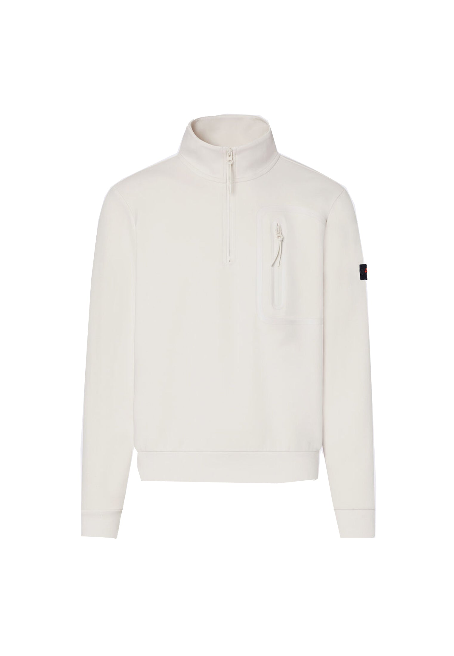Felpa con collo a lupetto mezza zip panna Kent Peuterey P26 PEU5798 99012177 729729 PEUTEREY 