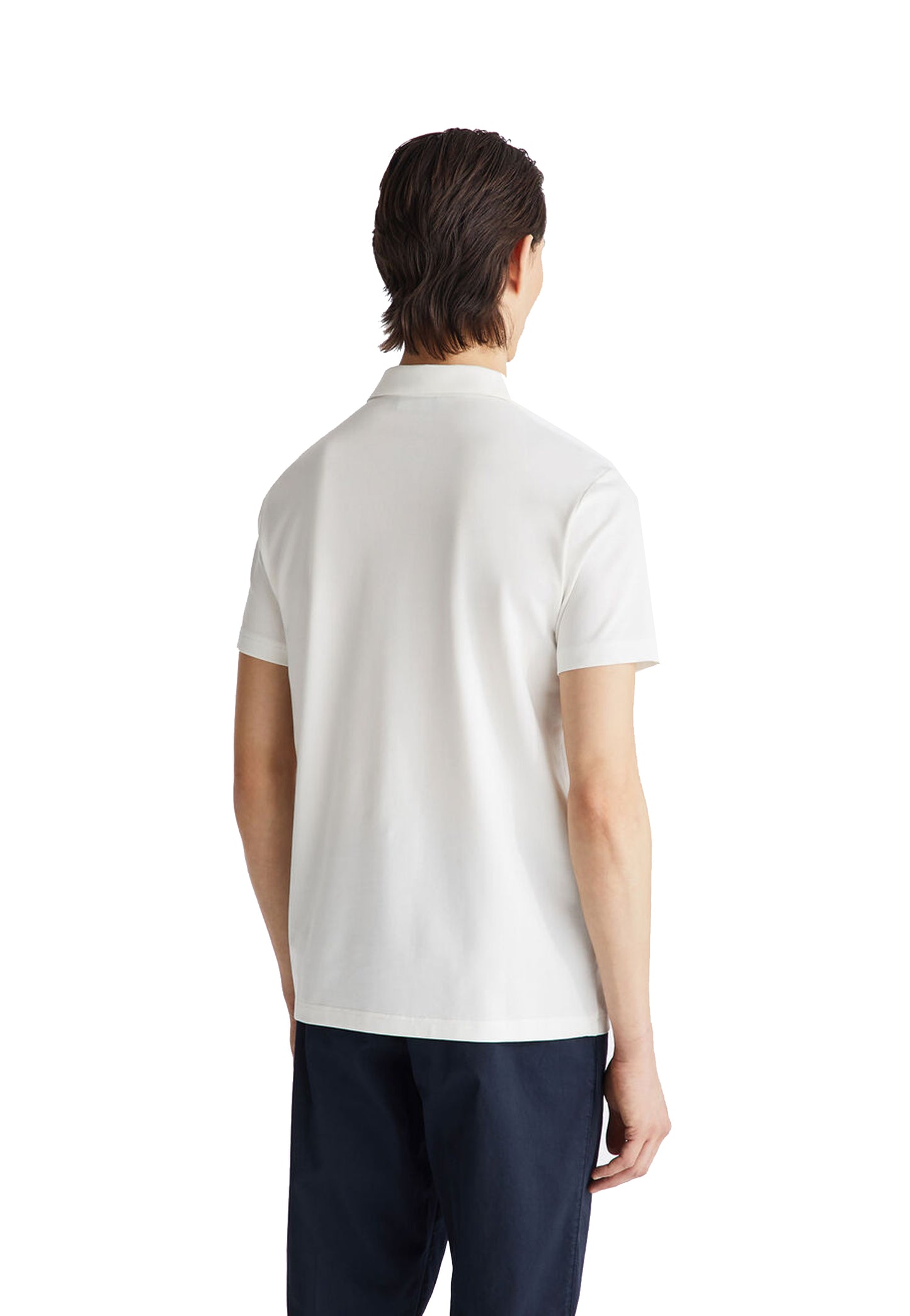 Polo maniche corte bianca misto cotone New Helgo Peuterey P26 PEU5847 99012182 730730 PEUTEREY 