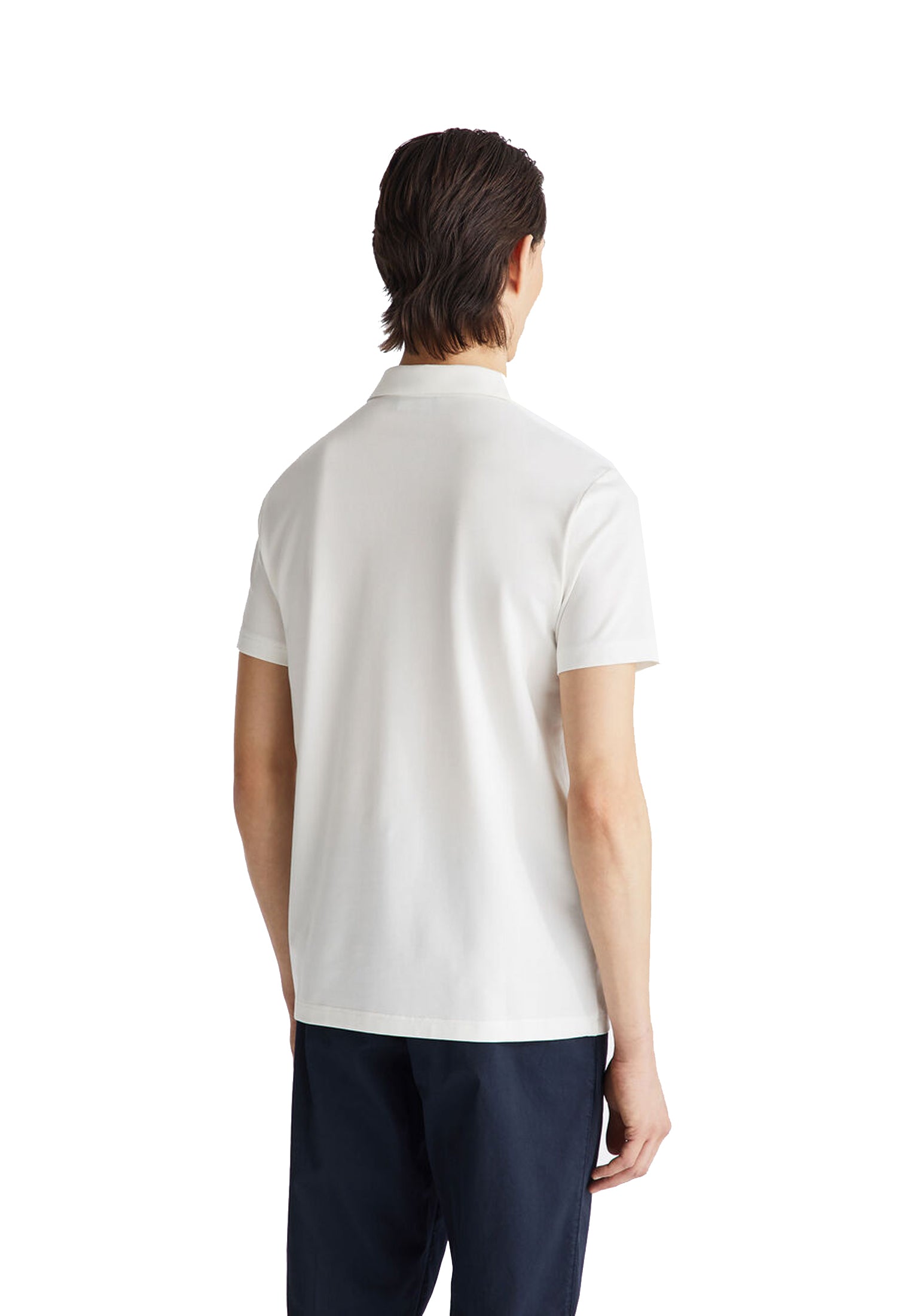 Polo maniche corte bianca misto cotone New Helgo Peuterey P26 PEU5847 99012182 730730 PEUTEREY 