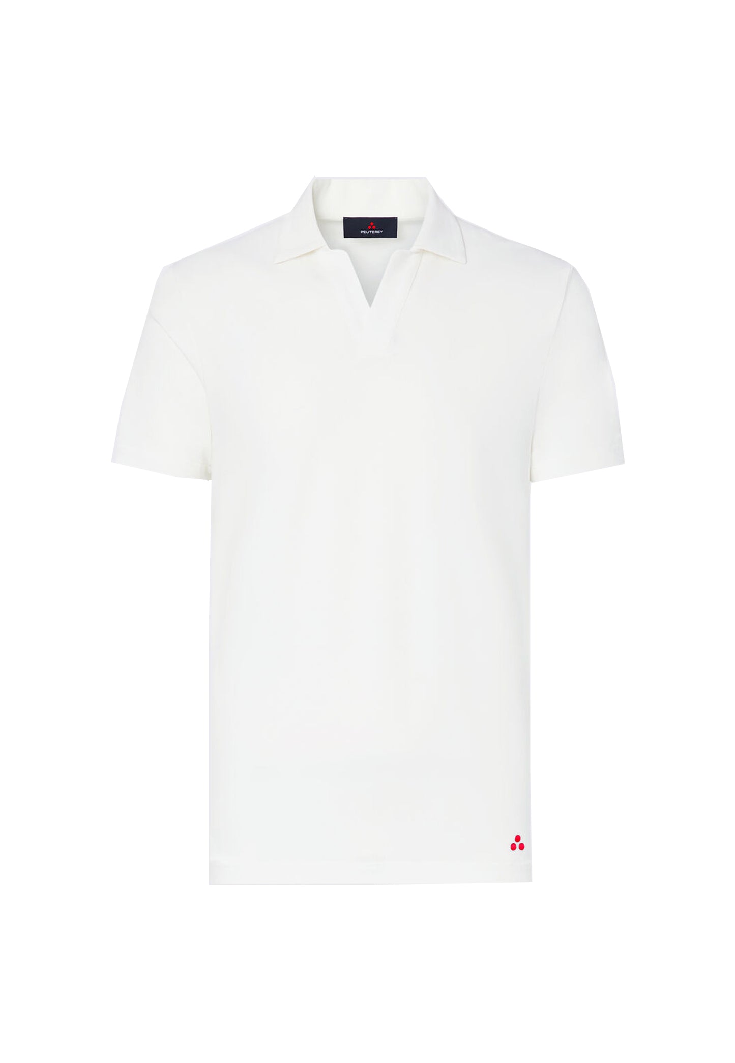 Polo maniche corte bianca misto cotone New Helgo Peuterey P26 PEU5847 99012182 730730 PEUTEREY 
