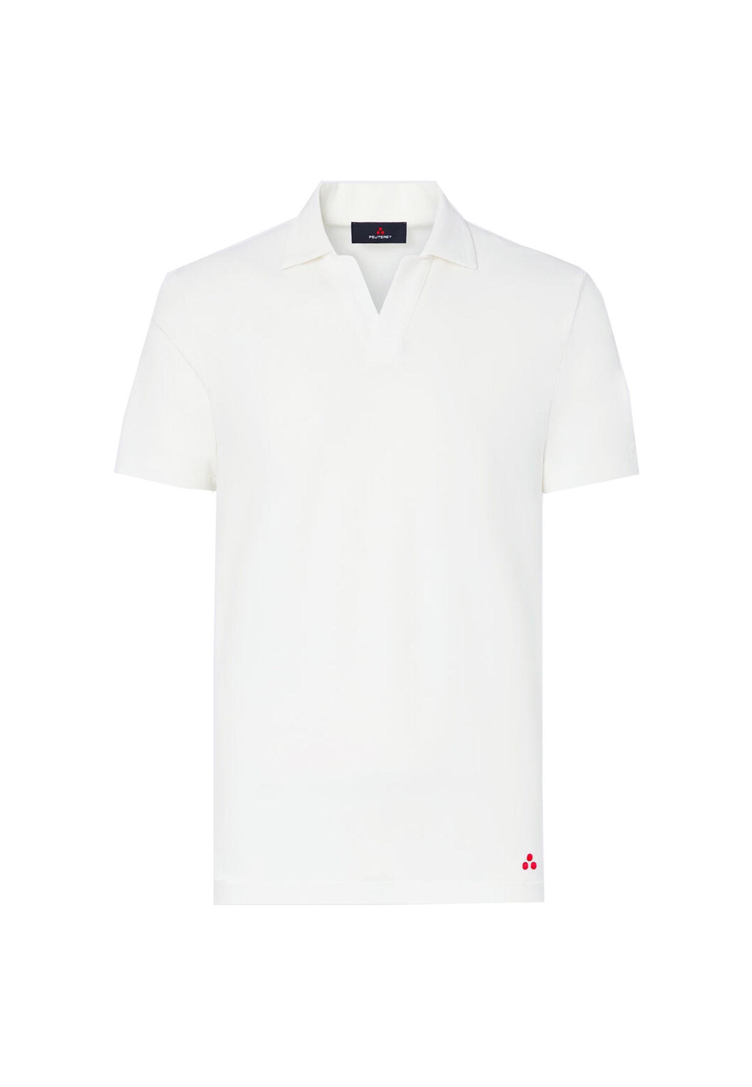 Polo maniche corte bianca misto cotone New Helgo Peuterey P26 PEU5847 99012182 730730 PEUTEREY 