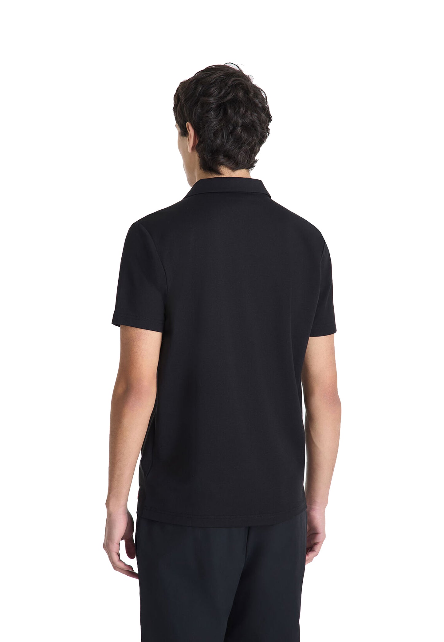 Polo manica corta nera misto cotone New Helgo Peuterey P26 PEU5847 99012182 NERNER PEUTEREY 
