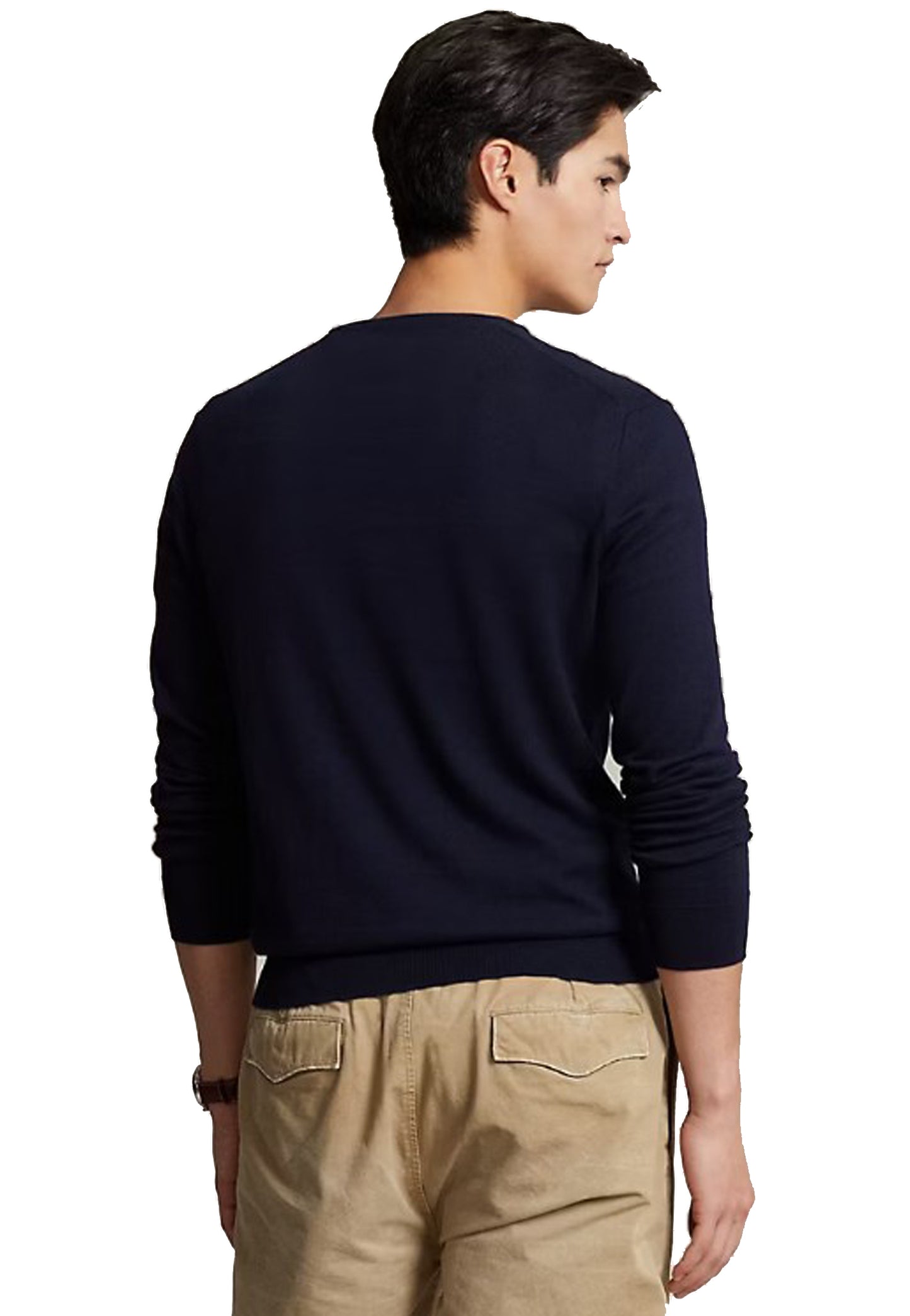 Maglia sottile cotone pullower blu Polo Ralph Lauren P26 710684957001 HUNTER NAVY POLO RALPH LAUREN 