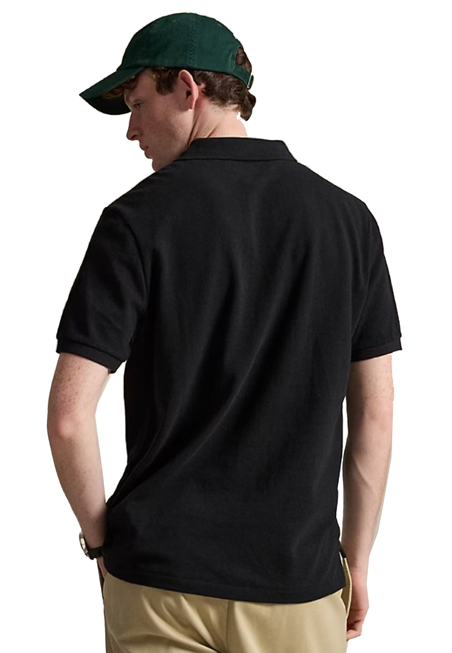 Polo manica corta nera classica regular fit Polo Ralph Lauren P26 710782592001 POLO BLACK/C3870 POLO RALPH LAUREN 
