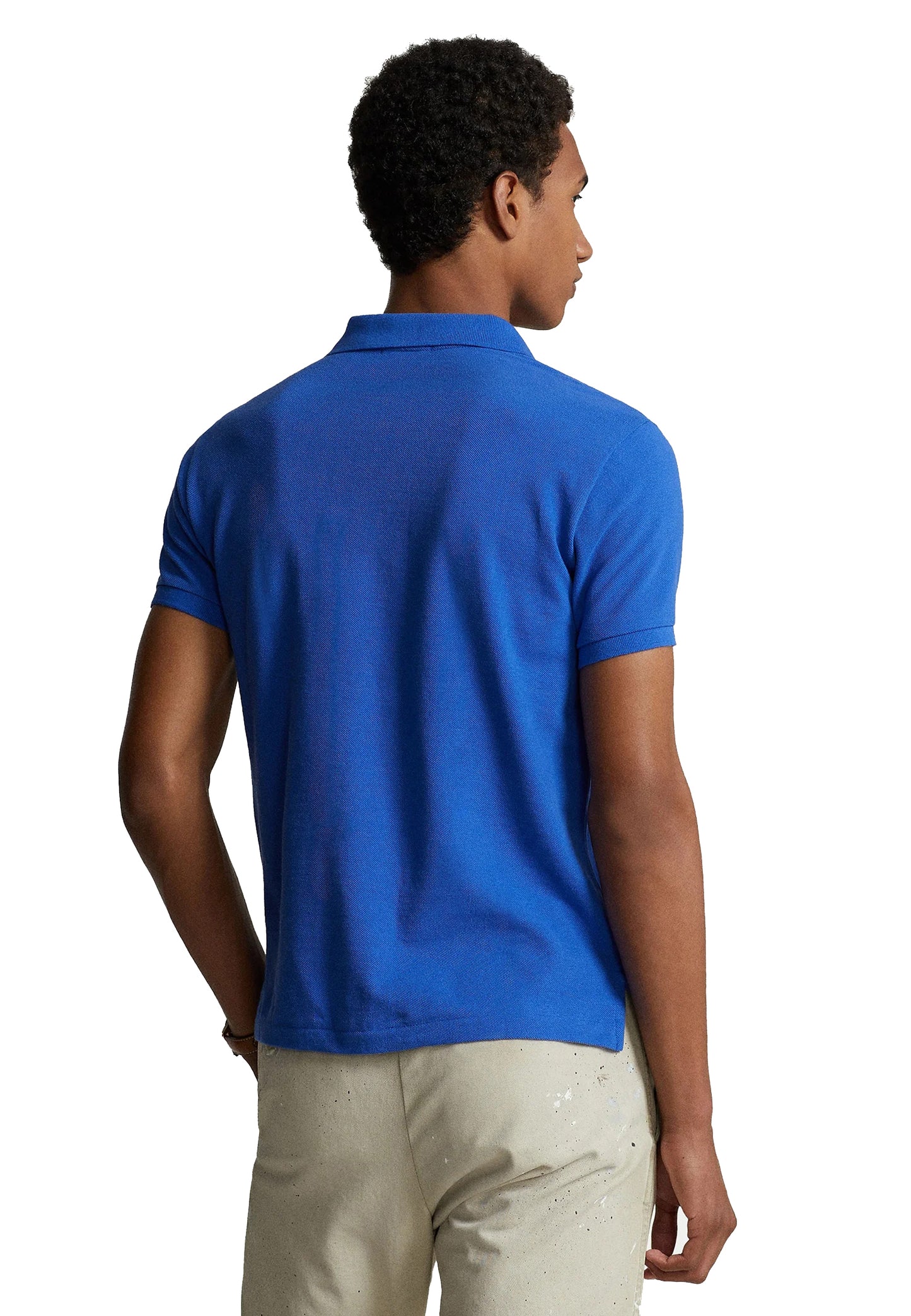 Polo blu a maniche corte Polo Ralph Lauren P26 710782592011 NEW IRIS BLUE/C2427 POLO RALPH LAUREN 