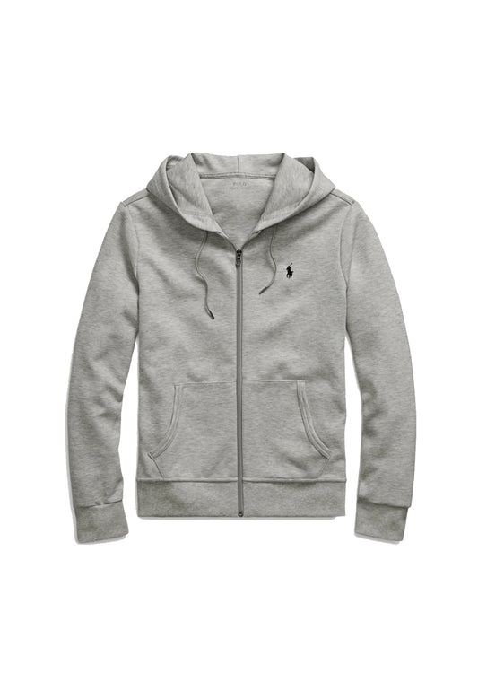 Felpa con cappuccio full zip grigia Polo Ralph Lauren P26 710888282003 LT SPORT HEATHER POLO RALPH LAUREN 