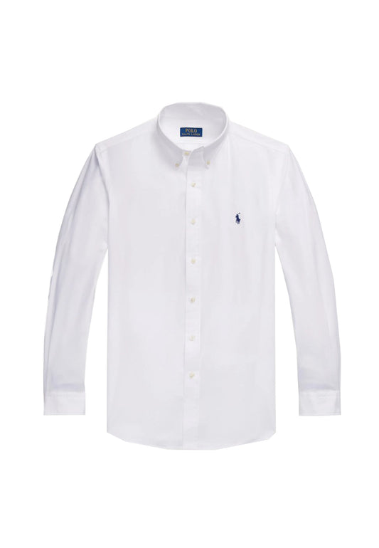 Camicia bianca cotone Polo Ralph Lauren P26 710928255002 WHITE POLO RALPH LAUREN 