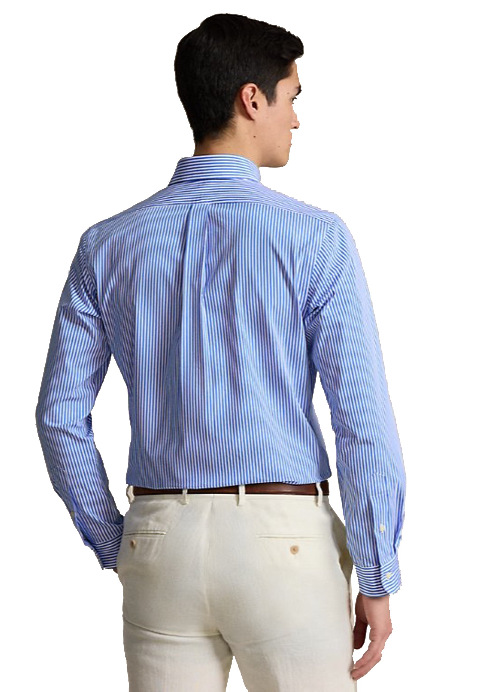 Camicia azzurra strisci cotone Polo Ralph Lauren P26 710929346001 4655H LIGHT BLUE/WHITE POLO RALPH LAUREN 