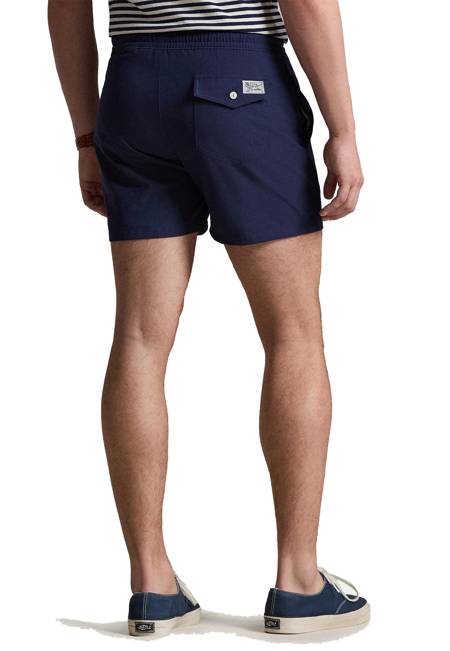 Costume pantaloncino boxer da bagno blu Polo Ralph Lauren P26 710B16721004 NEWPORT NAVY POLO RALPH LAUREN 