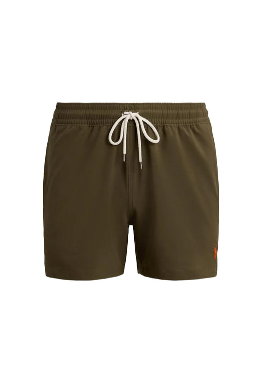 Costume da bagno pantaloncino mare verde oliva Polo Ralph Lauren P26 710B16721008 CANOPY OLIVE POLO RALPH LAUREN 