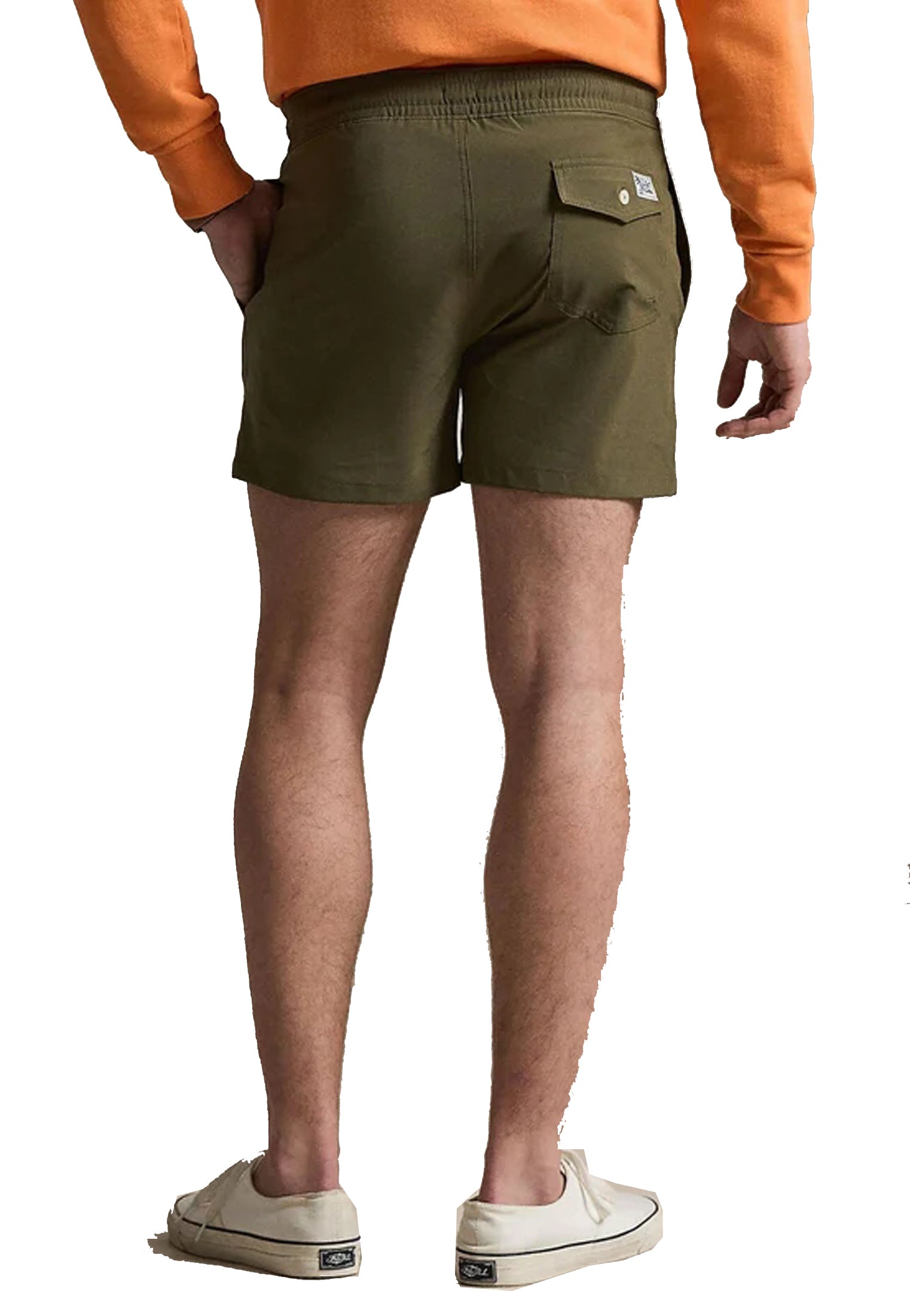 Costume da bagno pantaloncino mare verde oliva Polo Ralph Lauren P26 710B16721008 CANOPY OLIVE POLO RALPH LAUREN 