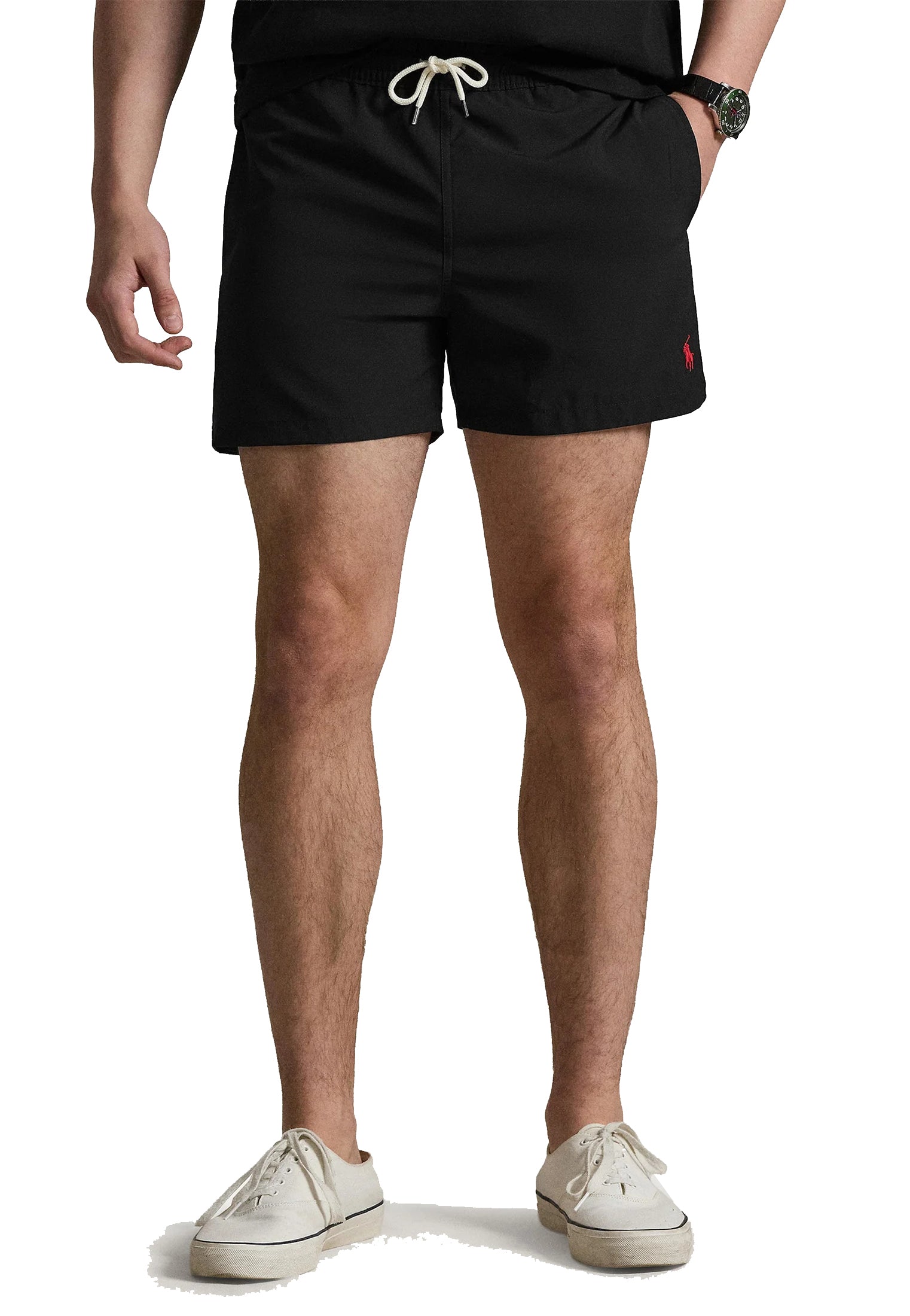 Costume pantaloncino da mare bagno nero Polo Ralph Lauren P26 710B16721010 POLO BLACK POLO RALPH LAUREN 