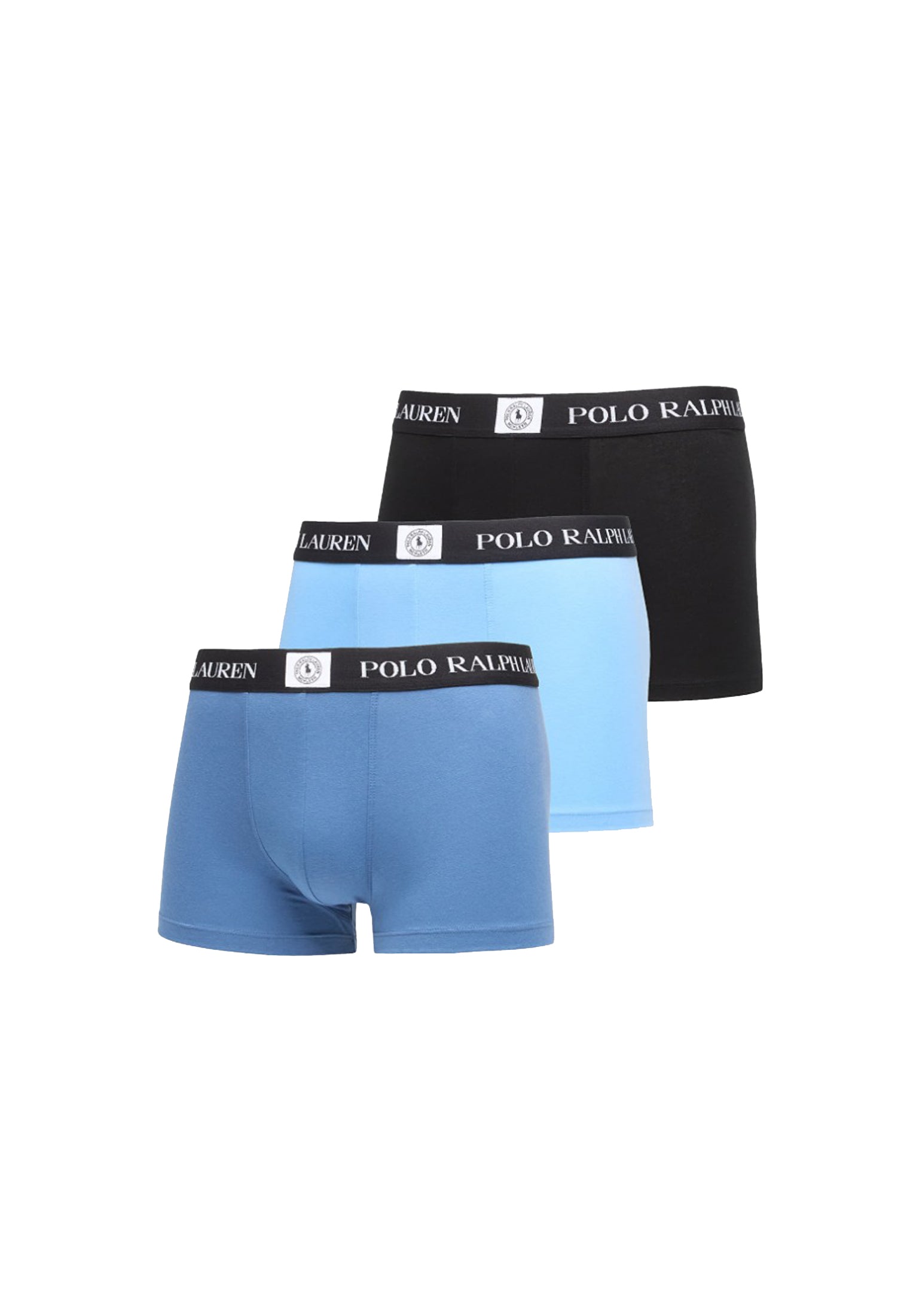 Pacco da 3 mutante boxer blu cotone Polo Ralph Lauren P26 714981412014 3PK CHTM BLU/DELTA BLU/BLACK POLO RALPH LAUREN 