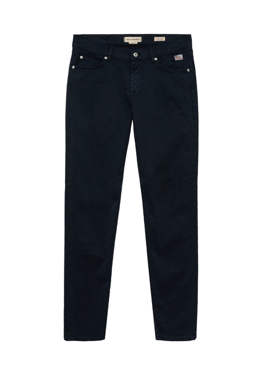 Pantalone chino blu 517 Plain Slim Fit Roy Roger's P26 RRU089C9250112 C0048C0048 ROY ROGER'S 