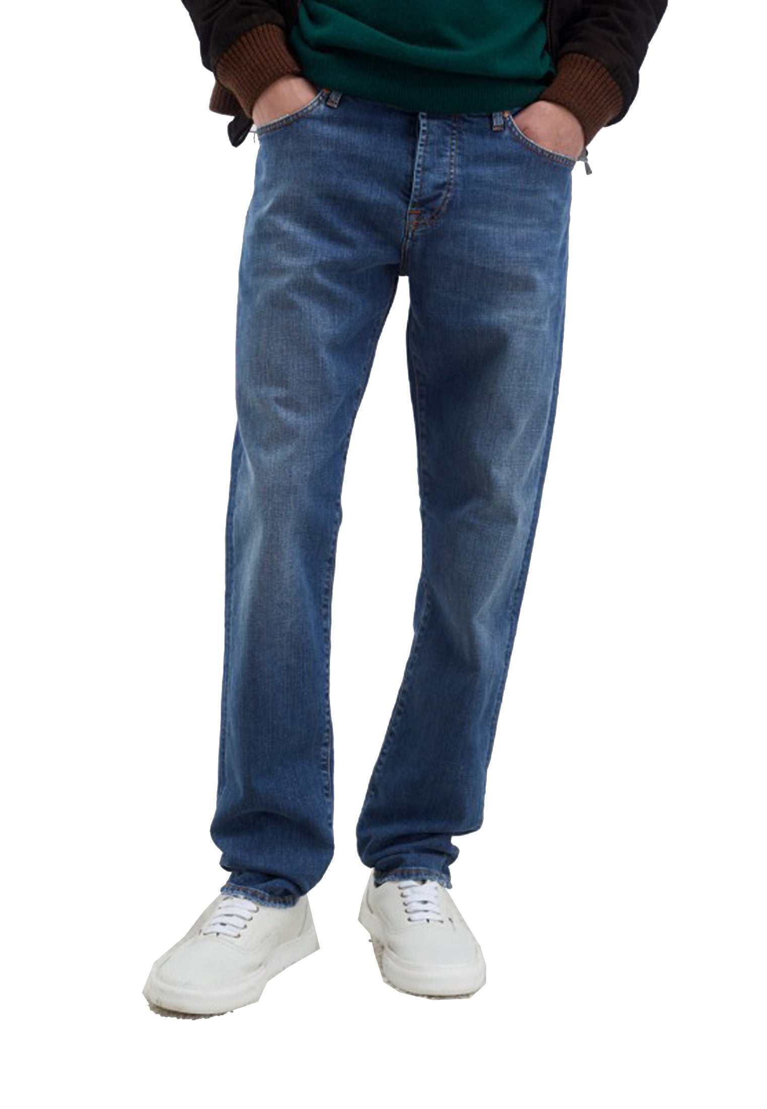 Pantaloni Jeans Denim lavaggio scuro 529 Weared Roy Roger's P26 RRU118D0210028 C0999C0999 ROY ROGER'S 