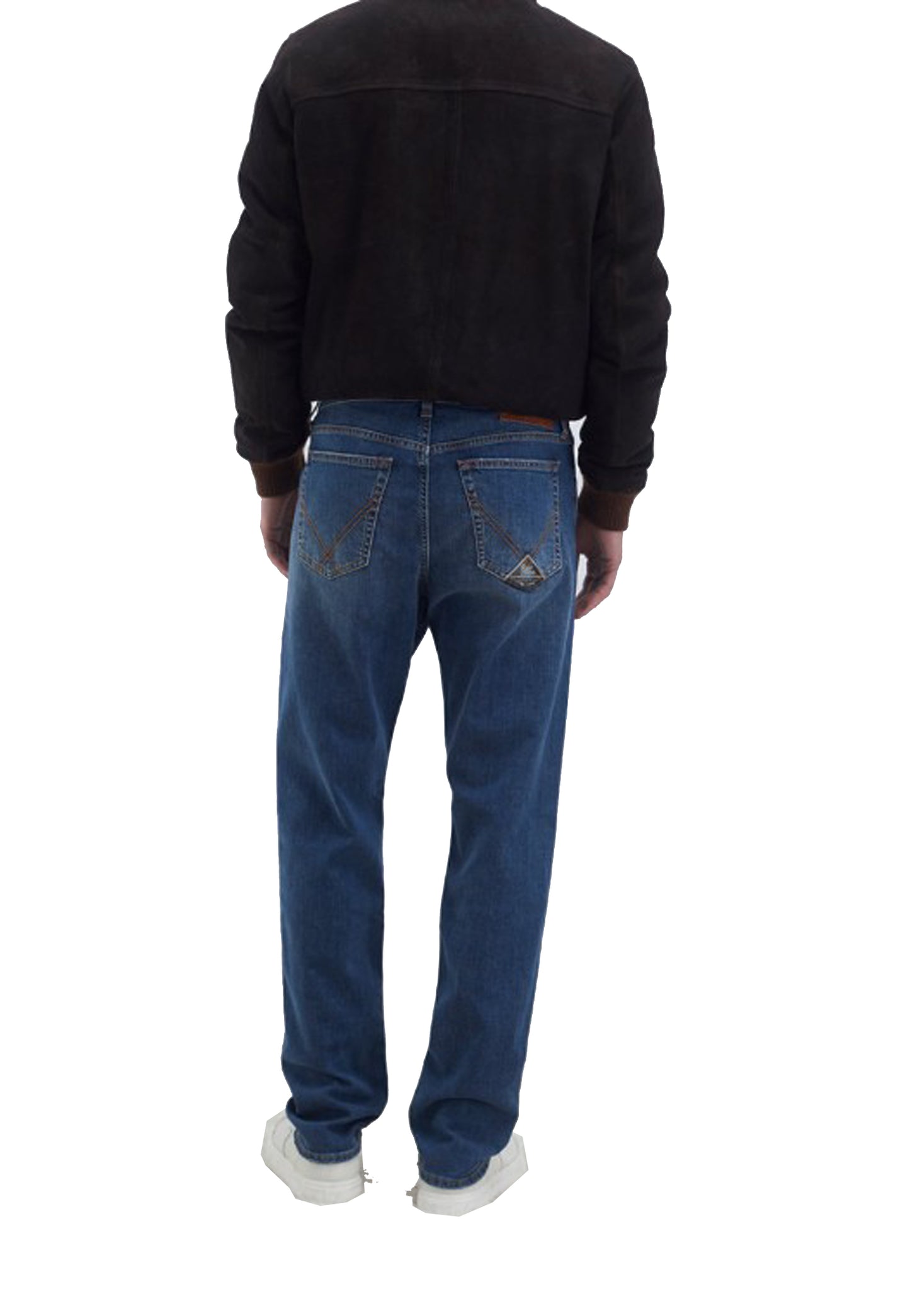 Pantaloni Jeans Denim lavaggio scuro 529 Weared Roy Roger's P26 RRU118D0210028 C0999C0999 ROY ROGER'S 