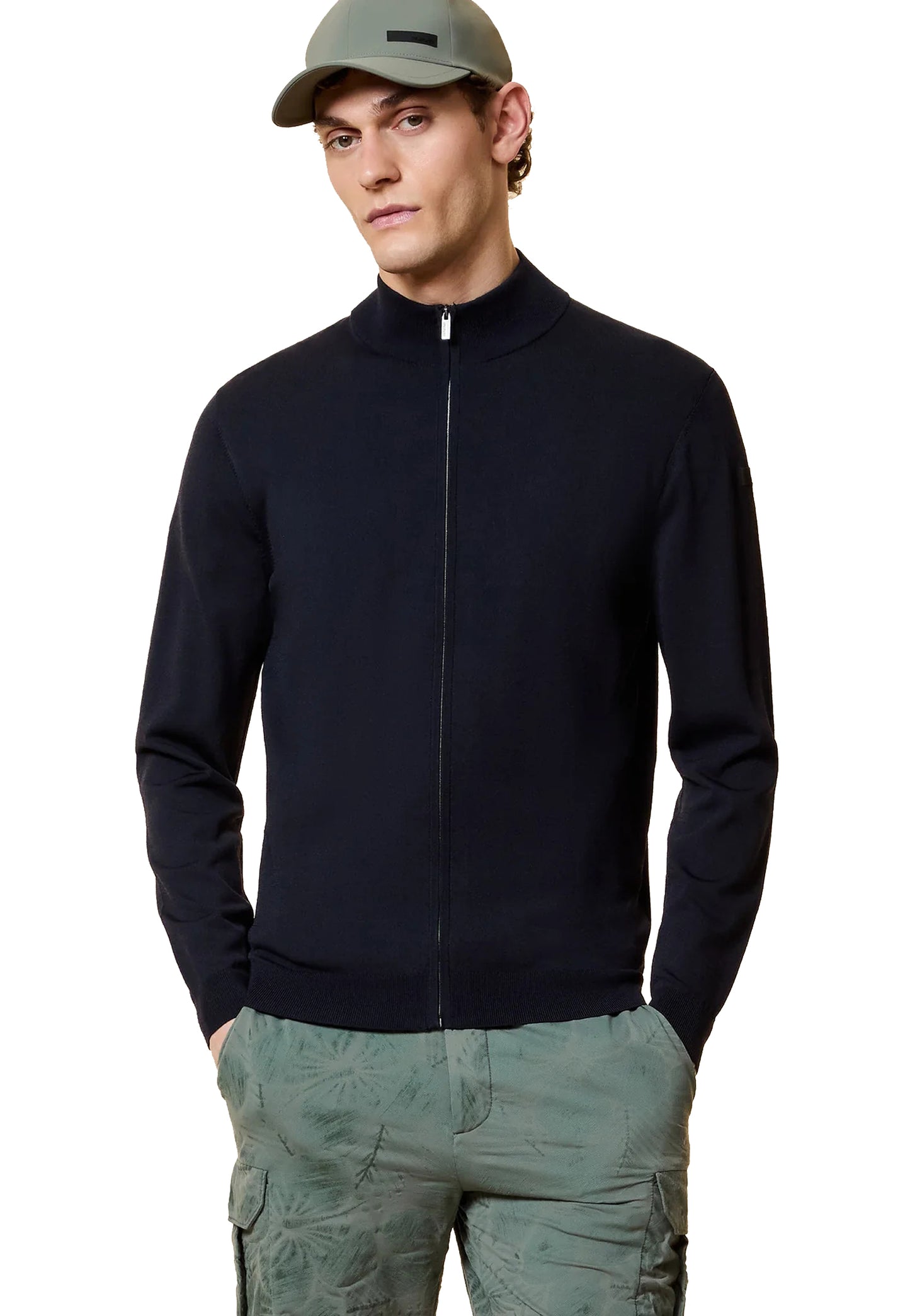 Maglia blu full zip Maxell RRD P26 26105 6060 RRD 