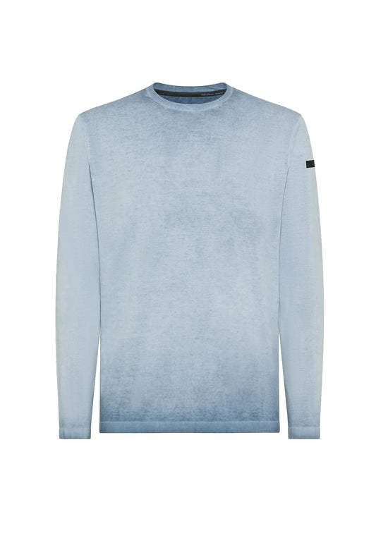 Maglia girocollo leggera azzurra Shirty Ice Round RRD P26 26108 6363 RRD 