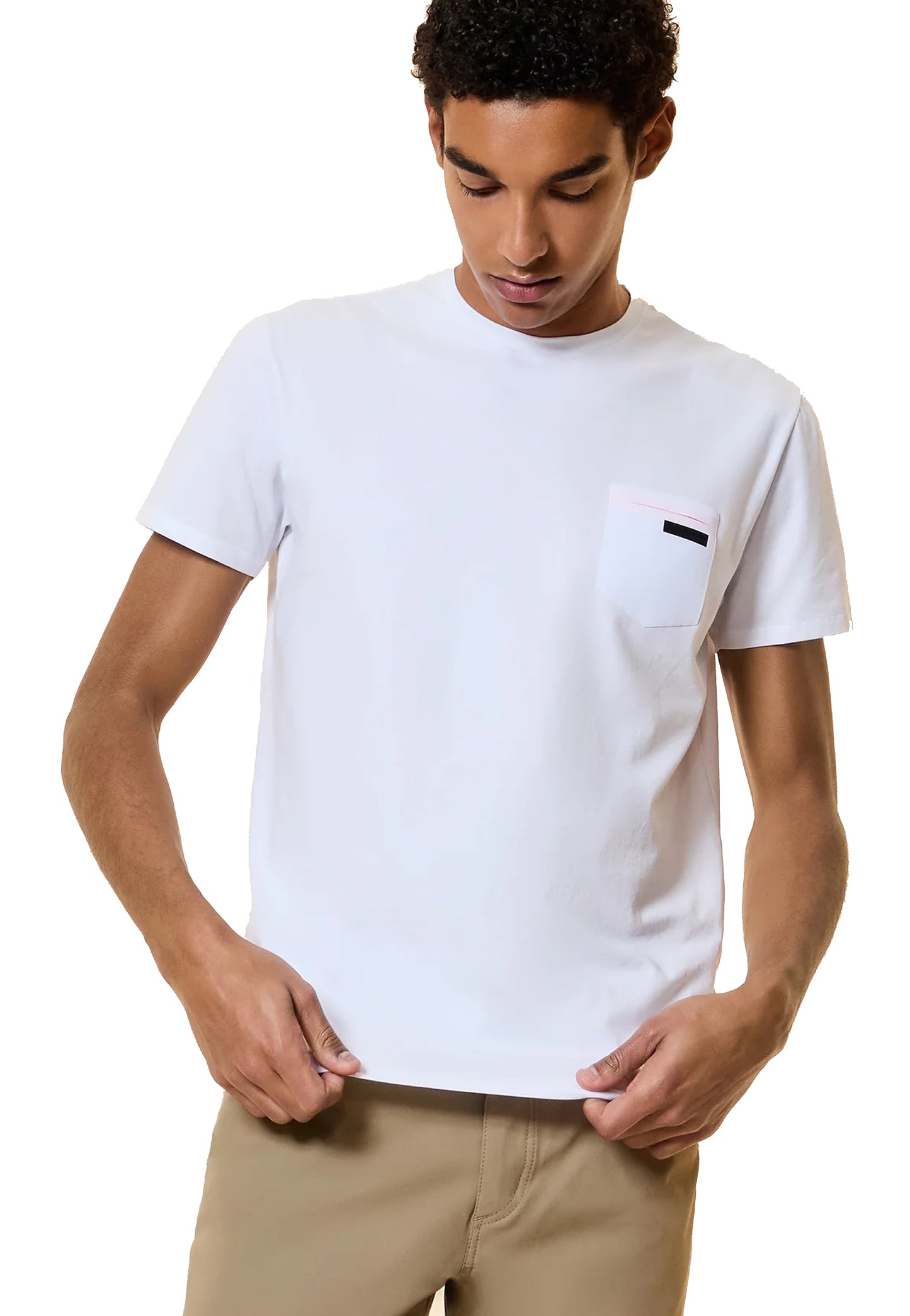 T-shirt bianca girocollo traspirante Revo RRD P26 26200 0909 RRD 