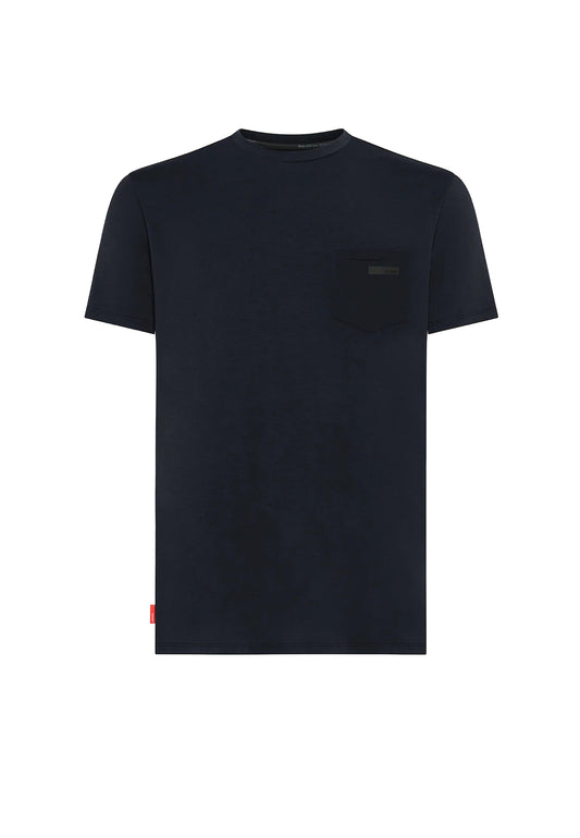 T-shirt girocollo blu traspirante Revo RRD P26 26200 6060 RRD 