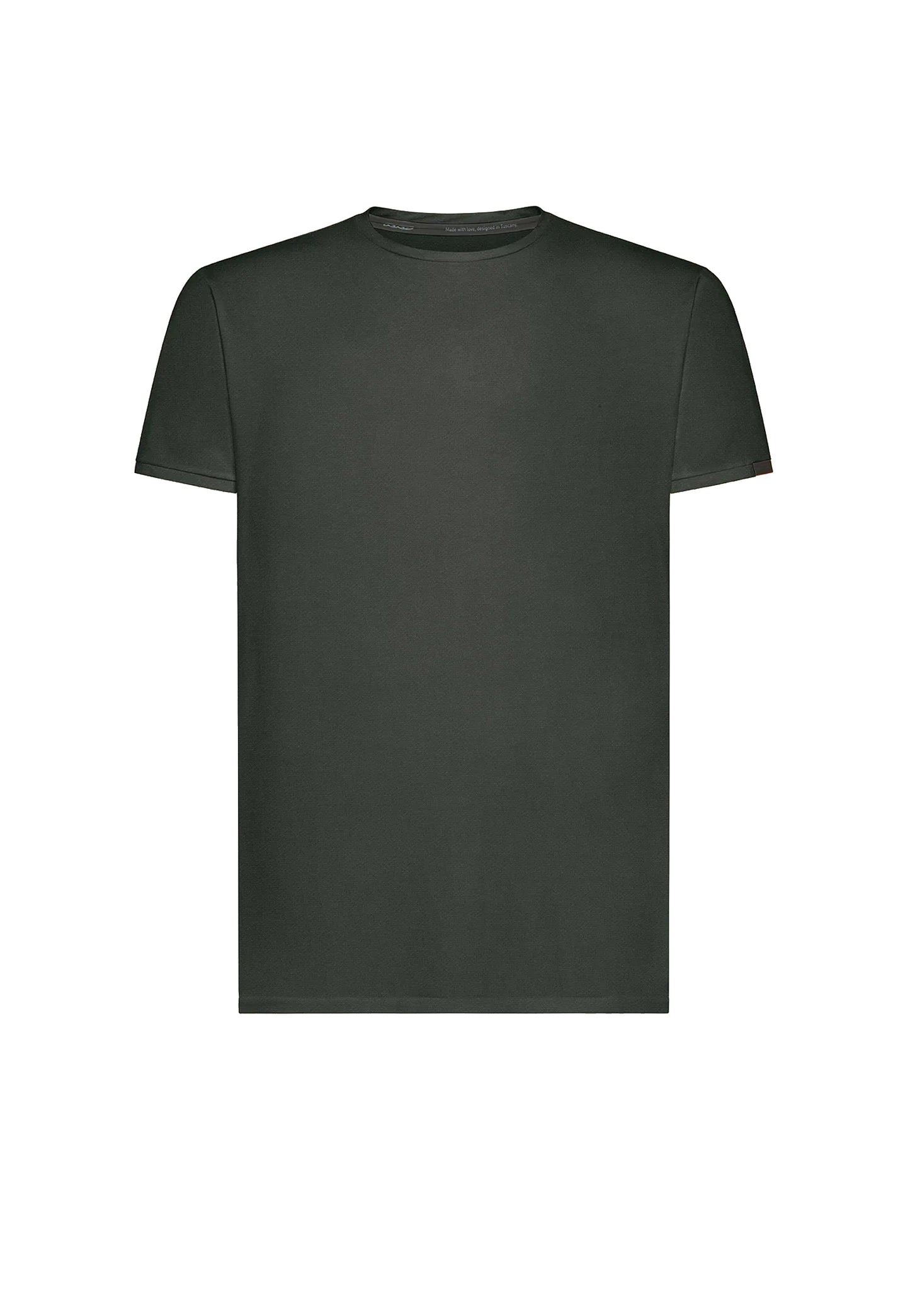 T-shirt girocollo verde elasticizzata Oxford Logo RRD P26 26216 2020 RRD 
