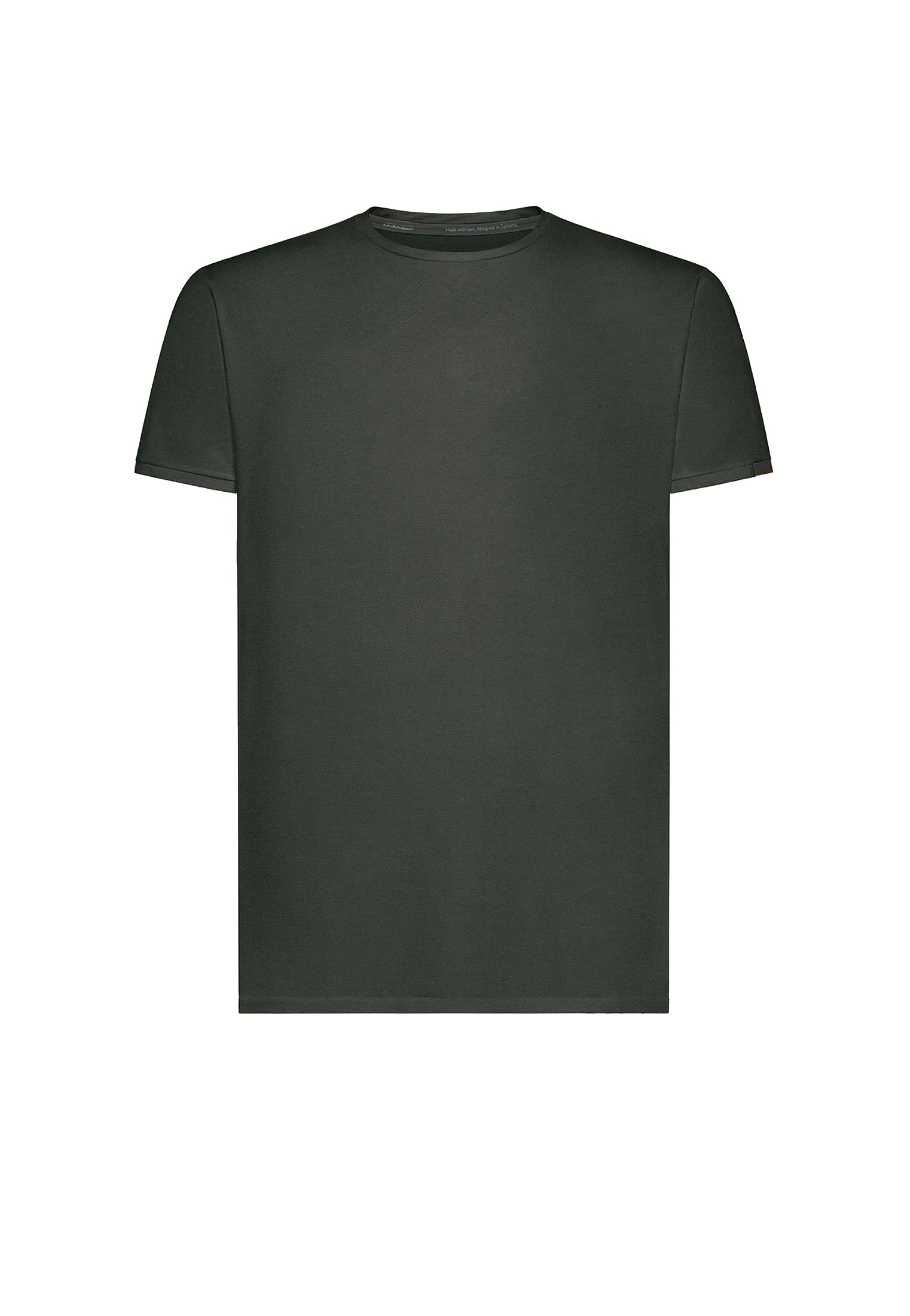 T-shirt girocollo verde elasticizzata Oxford Logo RRD P26 26216 2020 RRD 