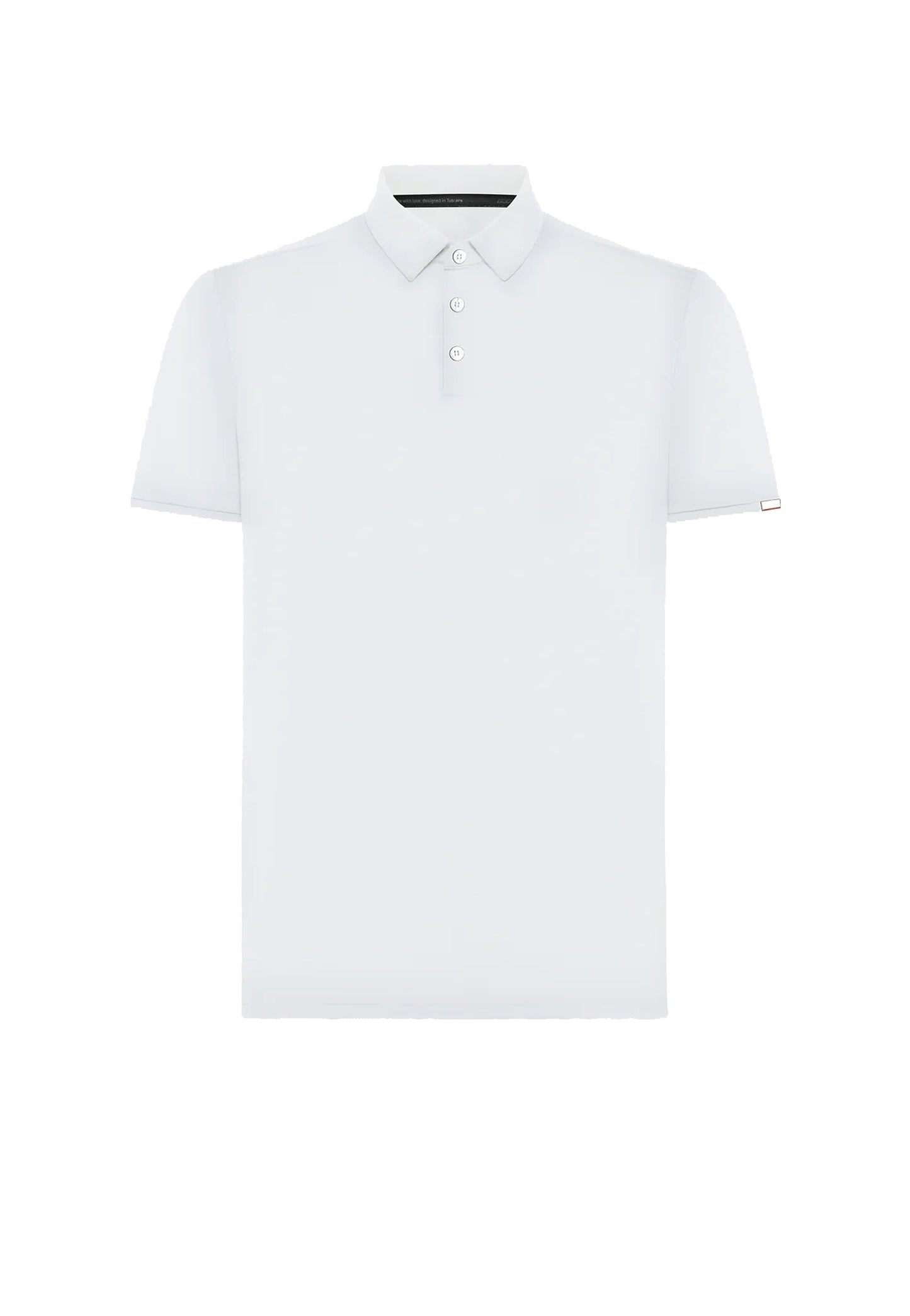 Polo mezza manica bianca elasticizzata traspirante Oxford Logo RRD P26 26217 0909 RRD 