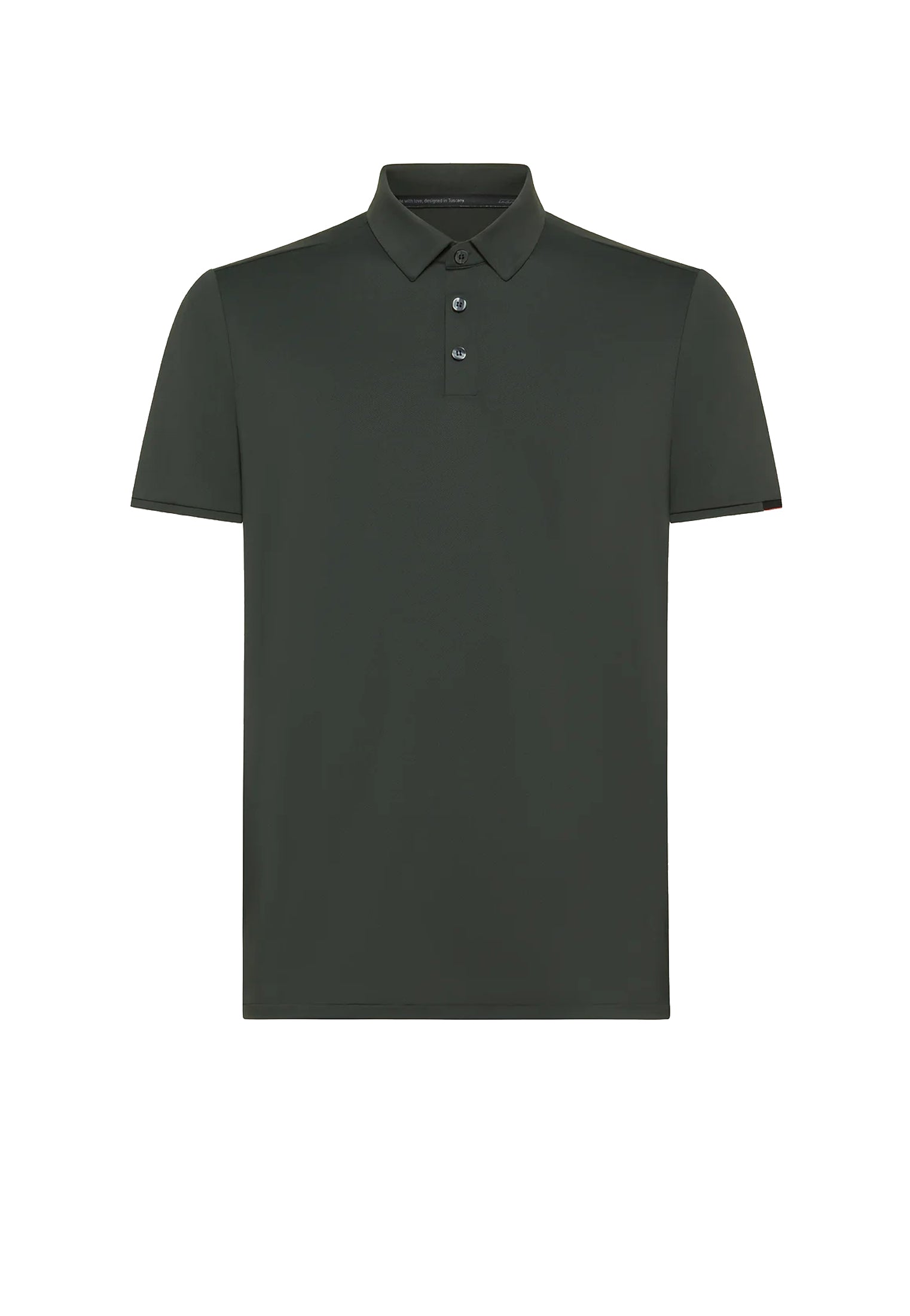 Polo mezza manica verde elasticizzata traspirante Oxford Logo RRD P26 26217 2020 RRD 