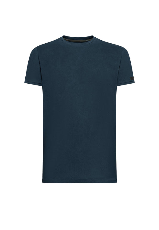 T-shirt girocollo tecnica blu Techno Wash RRD P26 26218 6060 RRD 