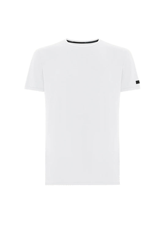 T-shirt girocollo bianca sportiva traspirante Square Shirty RRD P26 26223 0909 RRD 