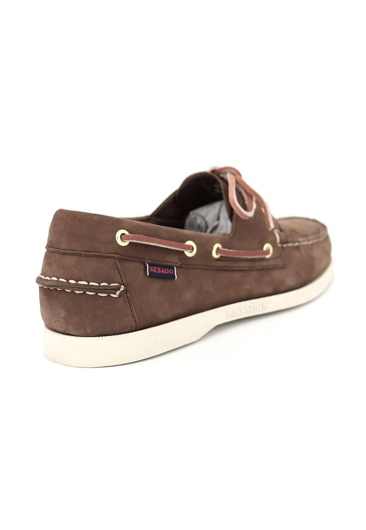 Mocassini marrone pelle suede Docksides Nubuck Sebago P26 7000GA0 ACOACO SEBAGO 