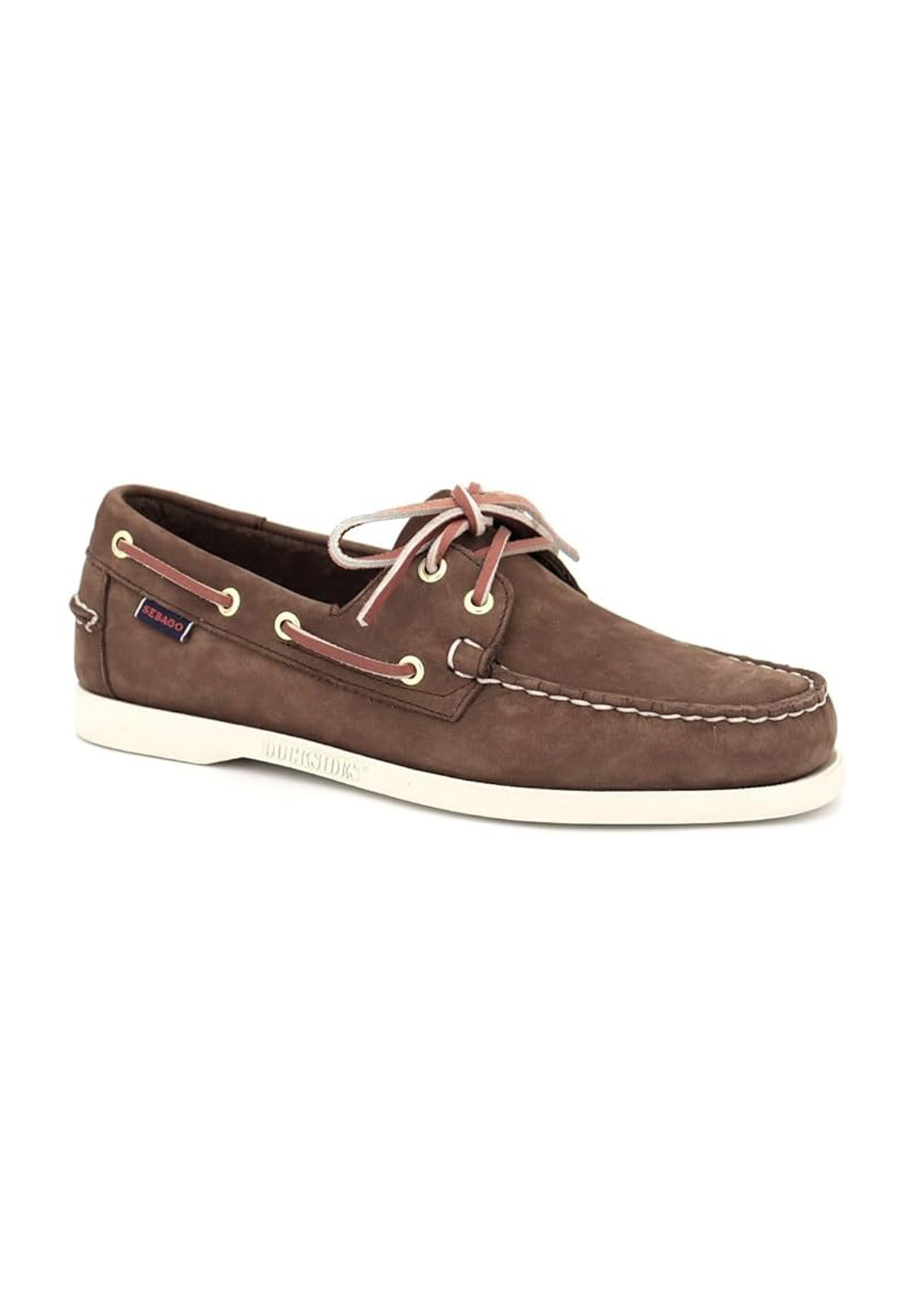 Mocassini marrone pelle suede Docksides Nubuck Sebago P26 7000GA0 ACOACO SEBAGO 