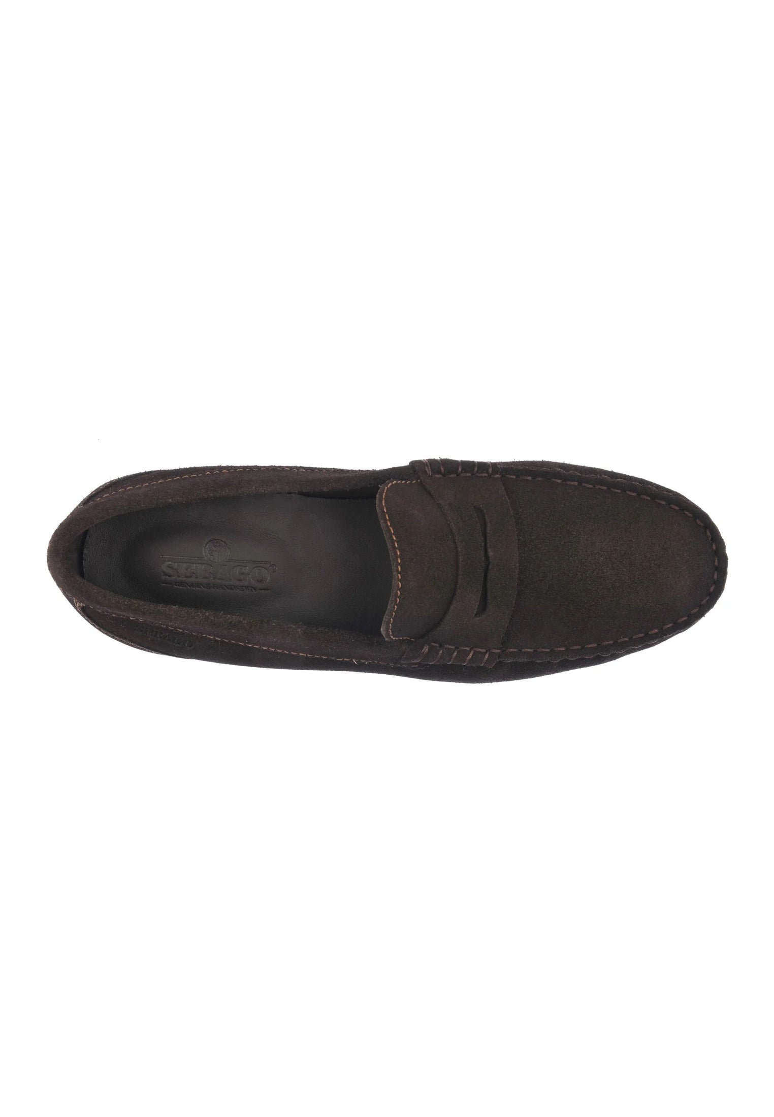 Mocassini marroni pelle scamosciata Byron Suede Sebago P26 70016Z0 901901 SEBAGO 