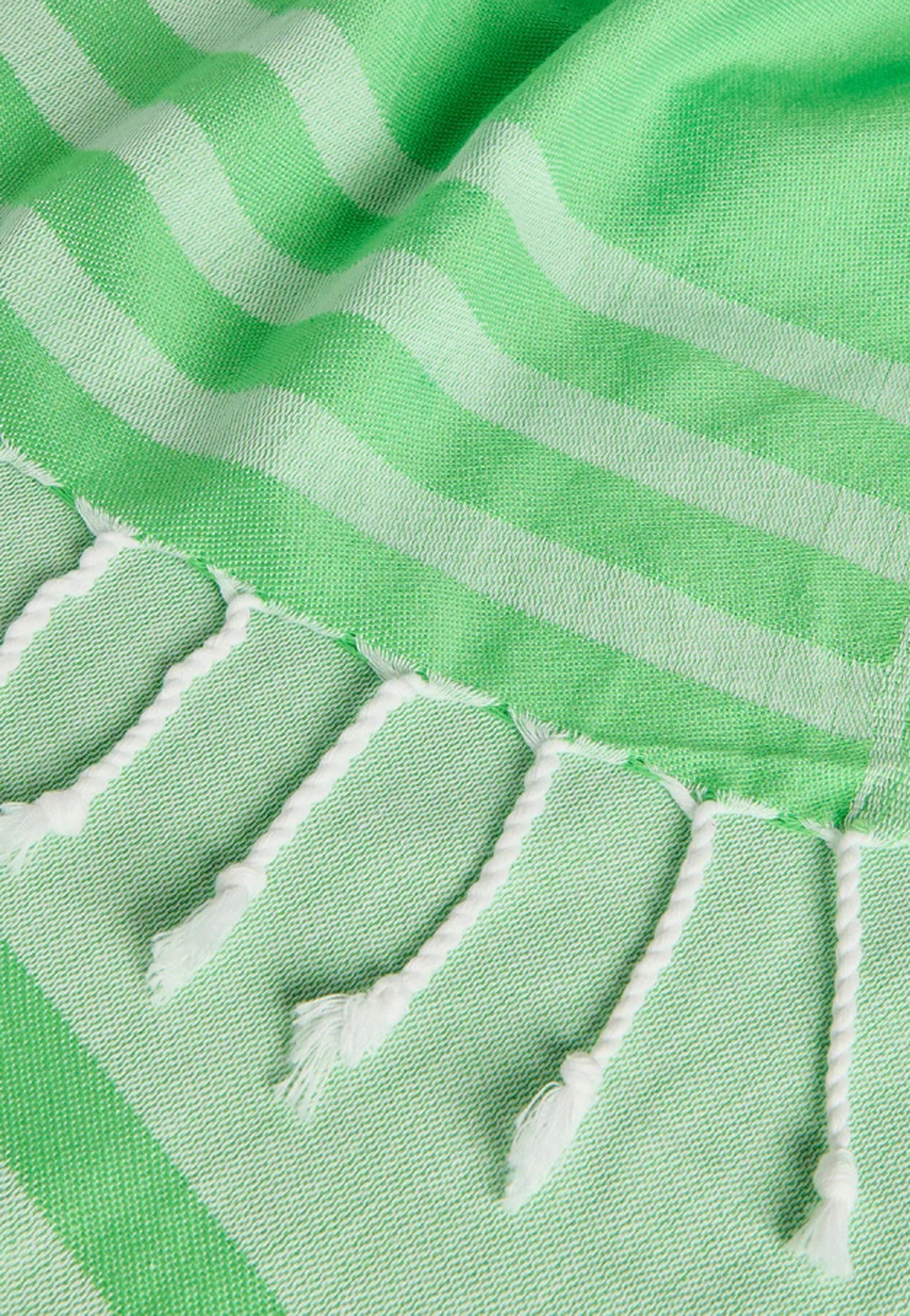 Telo mare spiaggia verde con frange cotone Sundek P26 AM401ATC1000 T6S00124800 SUNDEK 