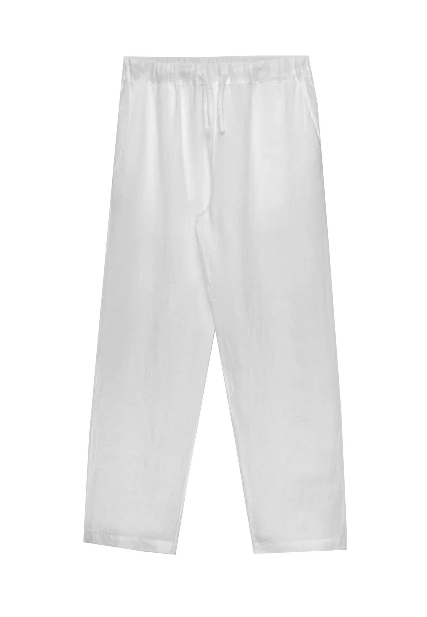 Pantaloni lunghi bianchi lino estate leggeri Sundek P26 GM014TRLI5TC M6S70300600 SUNDEK 