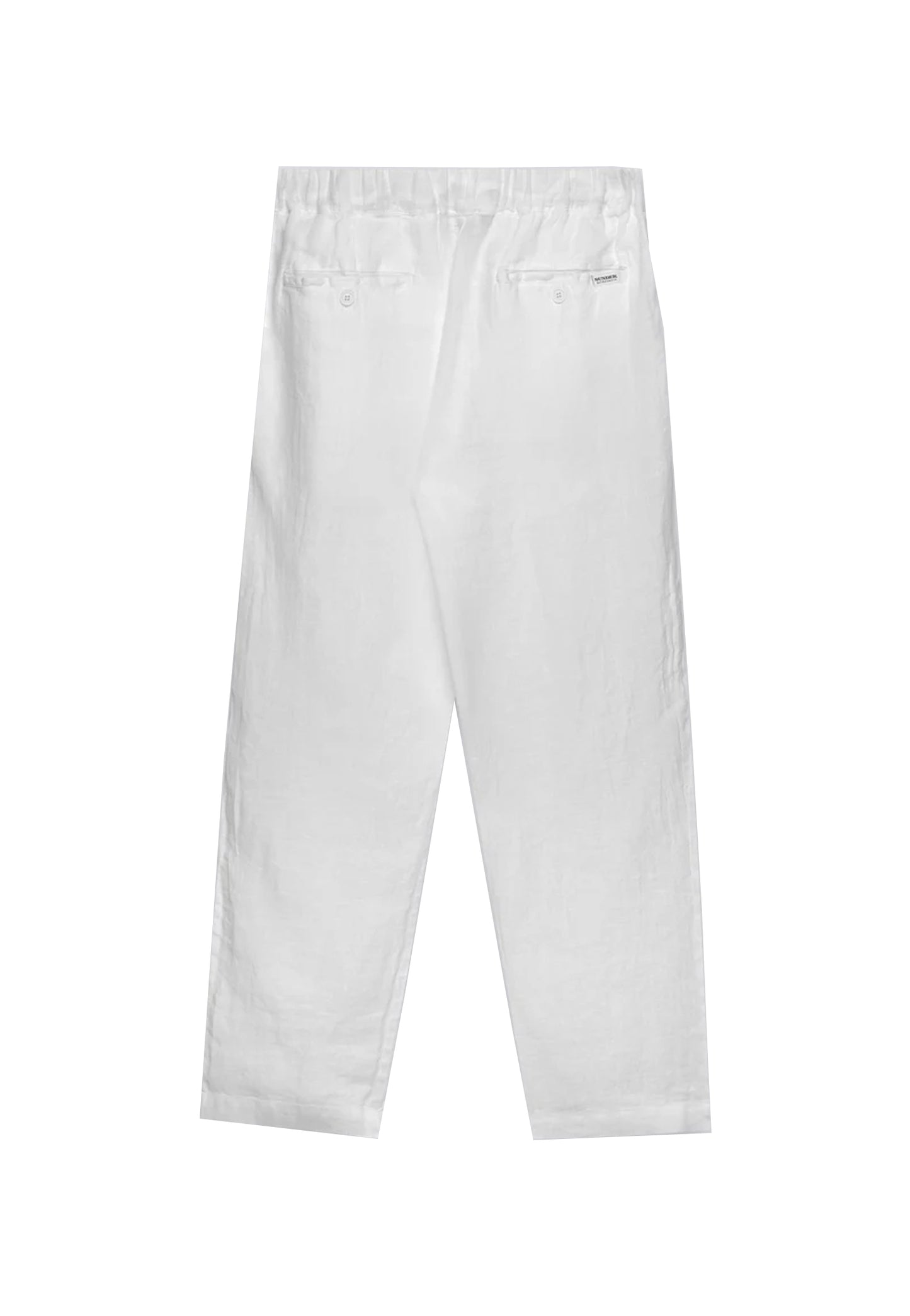 Pantaloni lunghi bianchi lino estate leggeri Sundek P26 GM014TRLI5TC M6S70300600 SUNDEK 