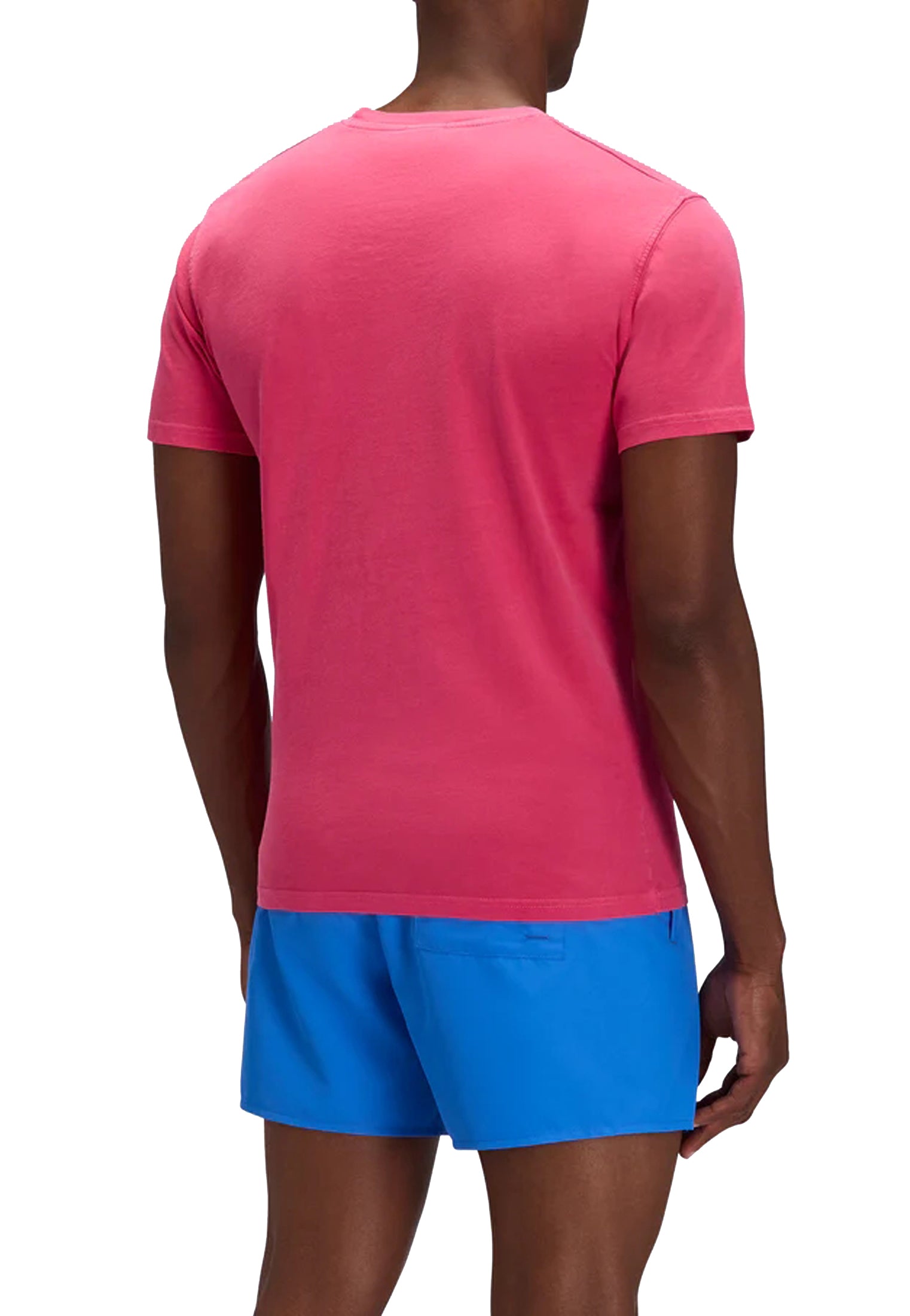T-shirt girocollo cotone fuxia palma Sundek P26 M247TEJS8TC M6S271A5500 SUNDEK 