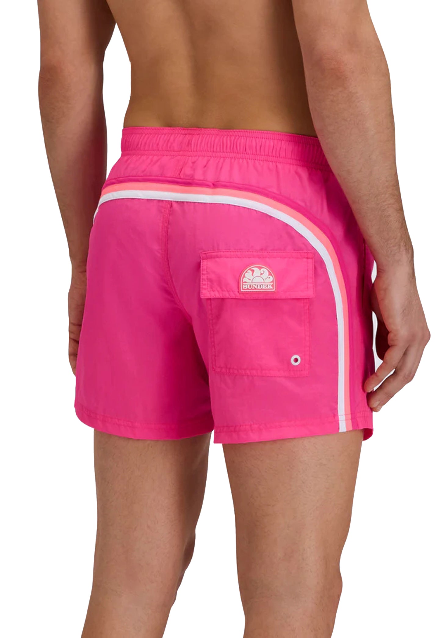 Costume da bagno mare fuxia corto Crinkled Sundek P26 M504BDN5100 M6S015A5501 SUNDEK 