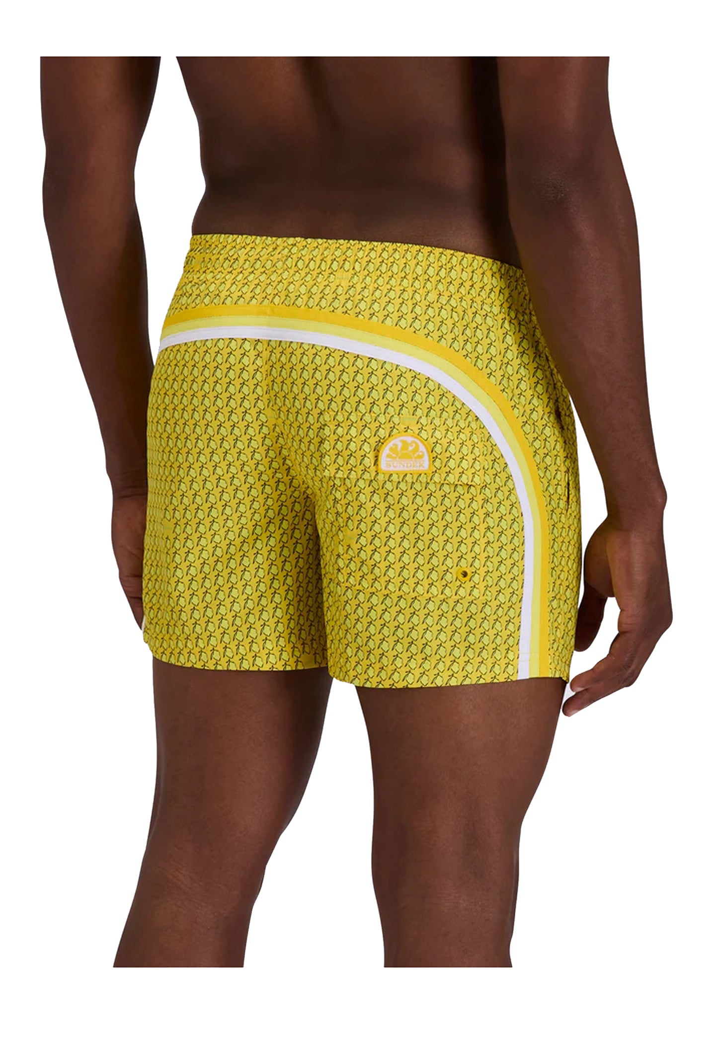 Costume da bagno mare pantaloncino giallo limone Sundek P26 M504BDRT3FF M6S041772FF SUNDEK 