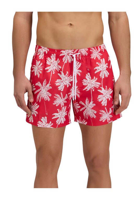 Costume da bagno rosso palme pantaloncino Sundek P26 M504BDRT3OA M6S047309OA SUNDEK 